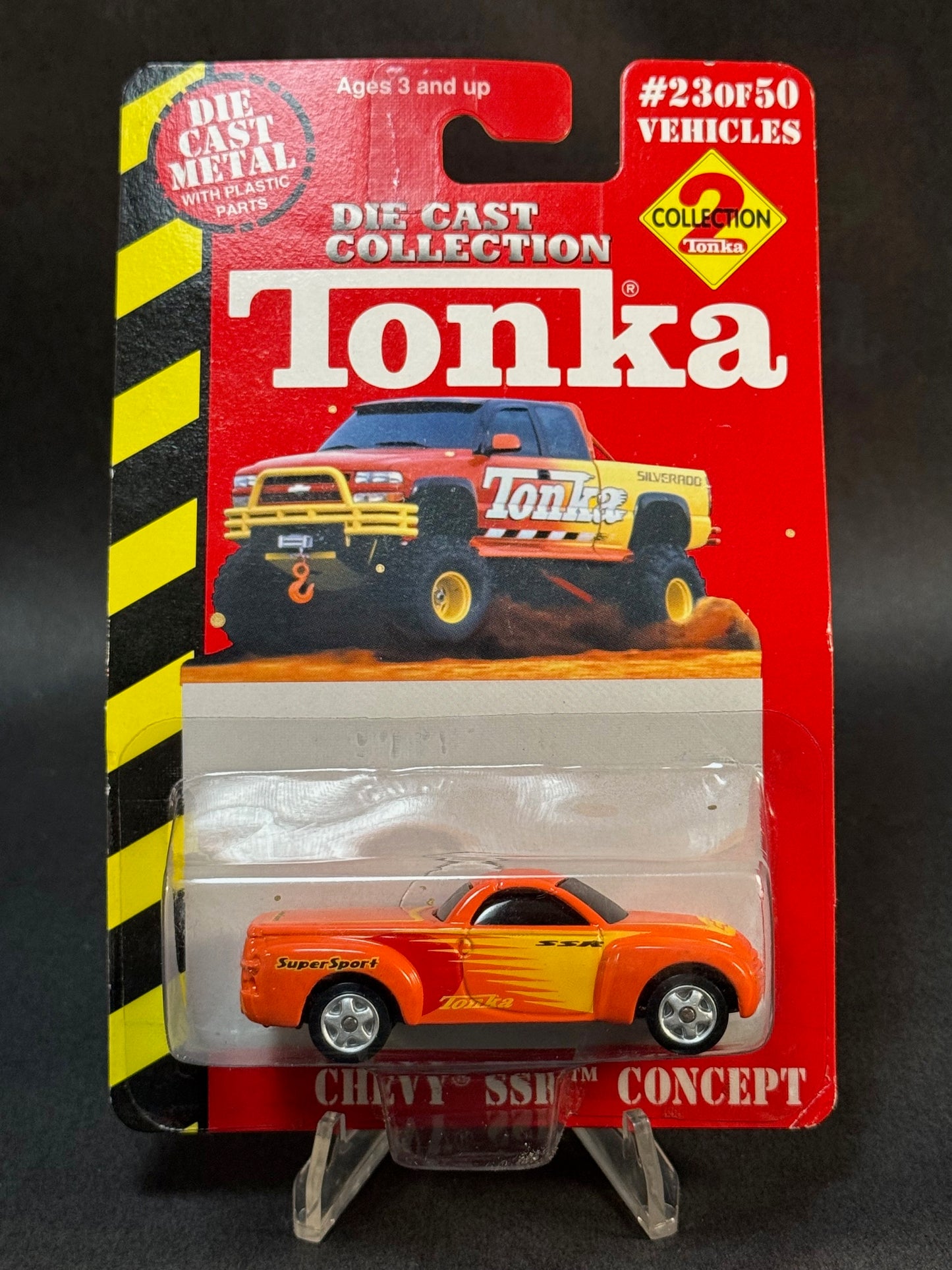 2000 Maisto Tonka Collection 2 #23 of 50 Chevy SSR Concept, Orange