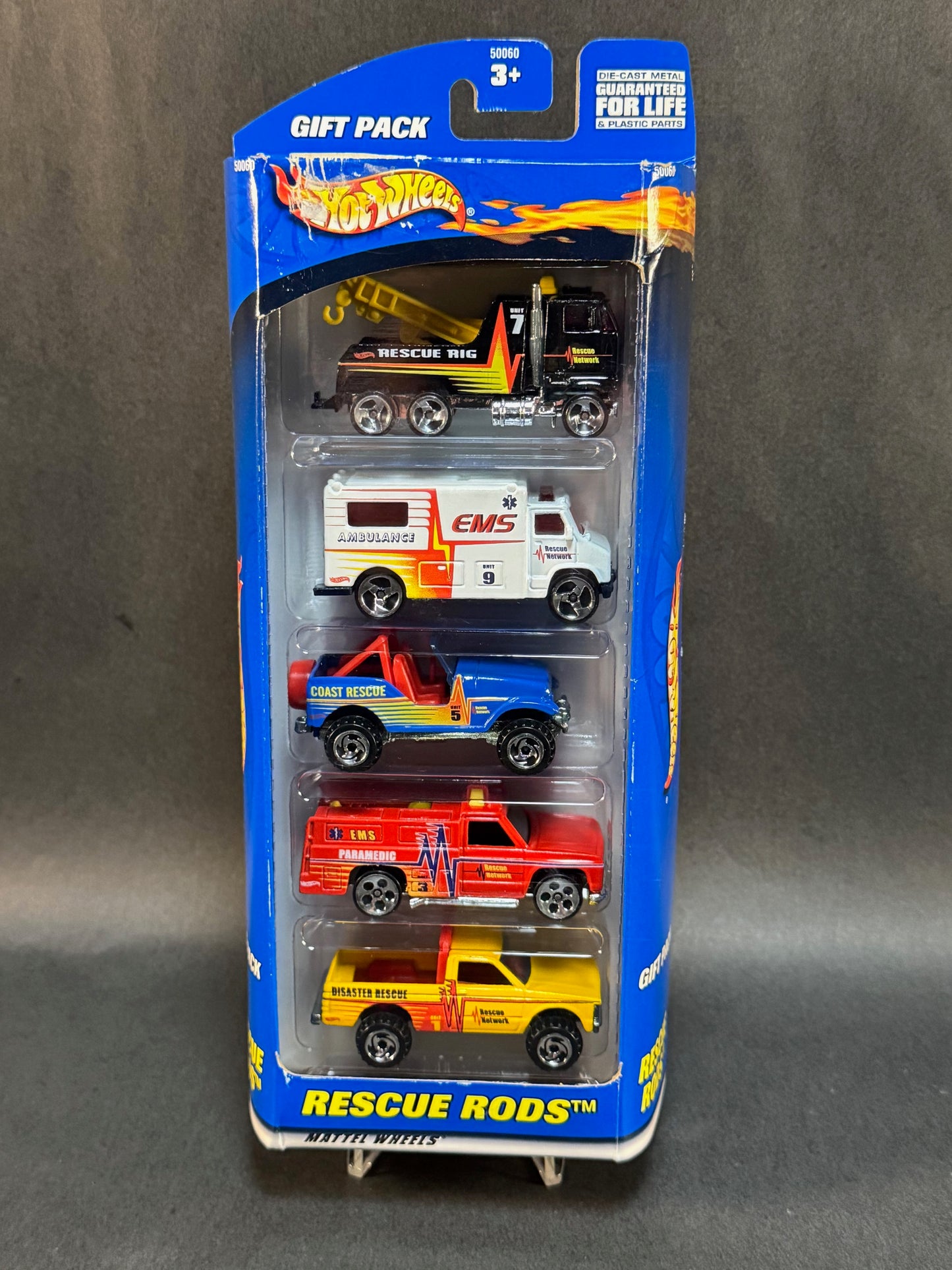 2000 Hot Wheels 5 Car Gift Pack Rescue Rods
