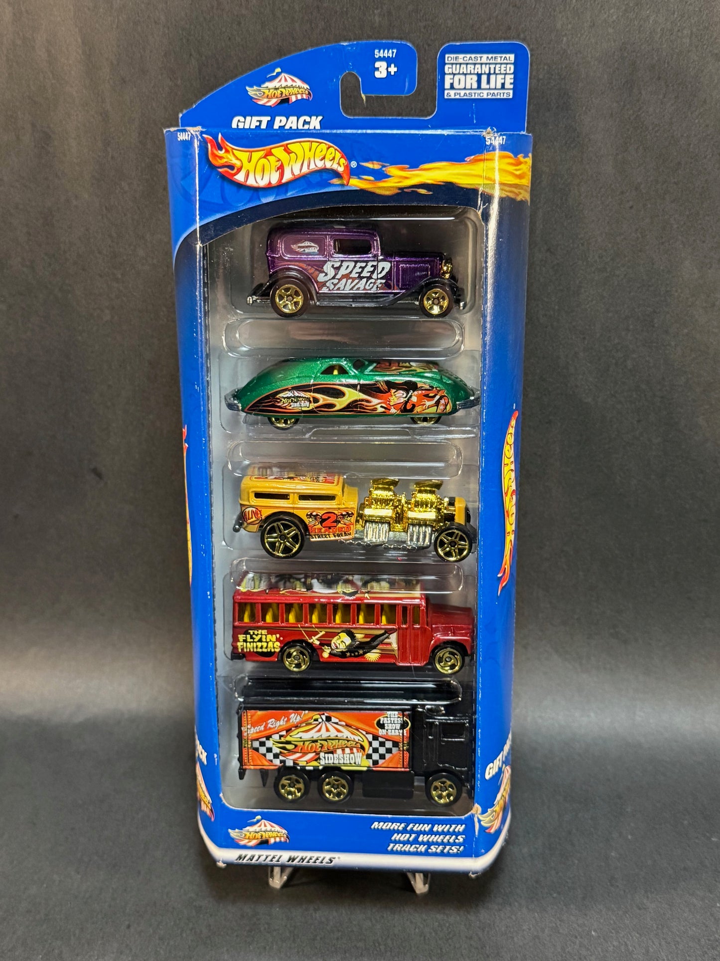 2000 Hot Wheels 5 Car Gift Pack Circus Sideshow