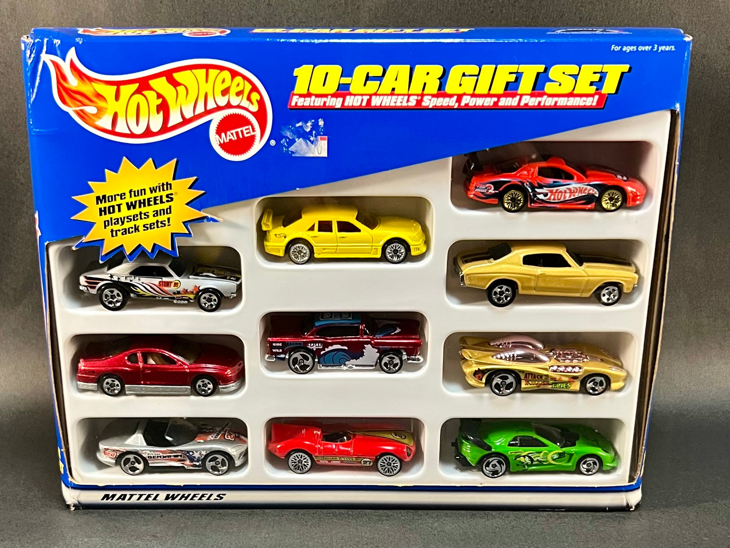 1999 Hot Wheels 10 Car Gift Set