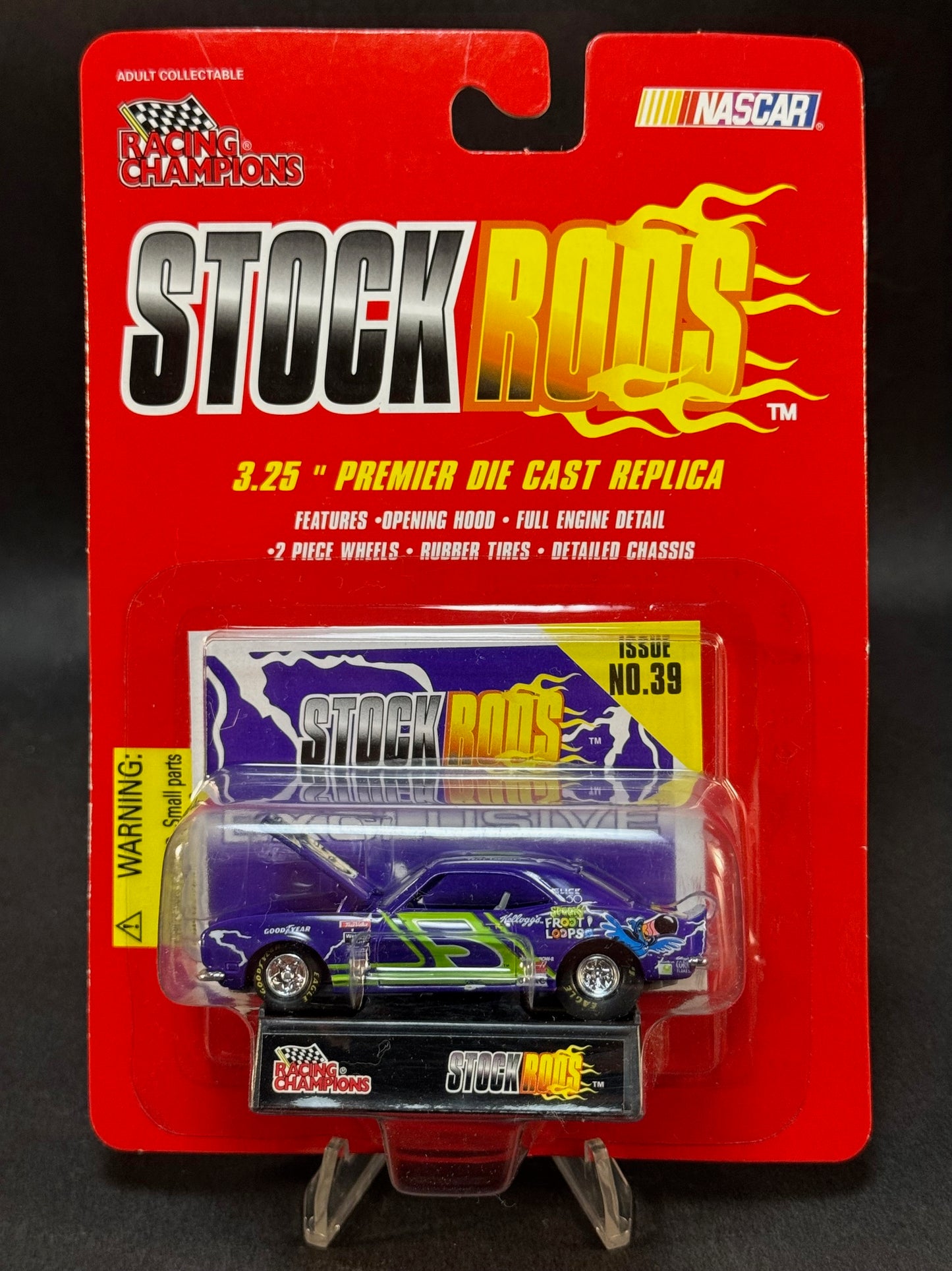 1997 Racing Champions NASCAR Stock Rods Issue No. 39 Terry Labonte Kellogg's #5