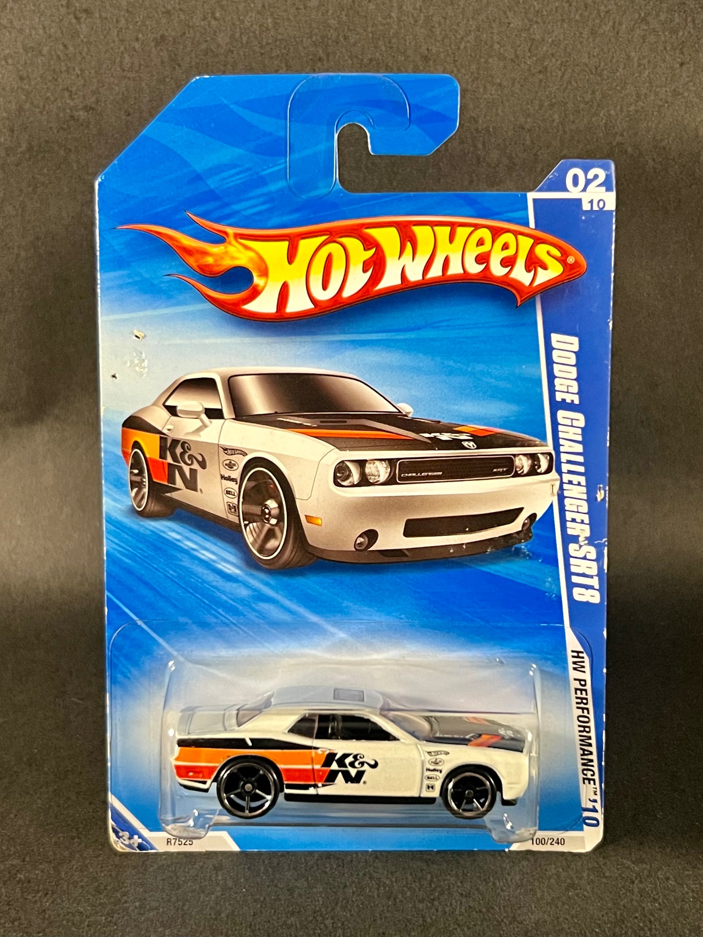 2009 Hot Wheels HW Performance '10 02/10 Dodge Challenger SRT8, White