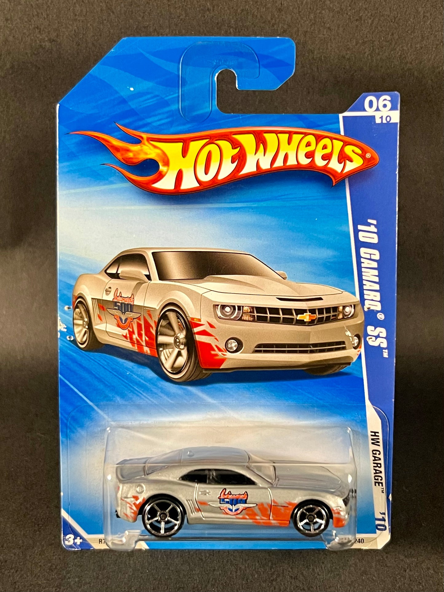 2009 Hot Wheels HW Garage '10 06/10 '10 Camaro SS, Silver