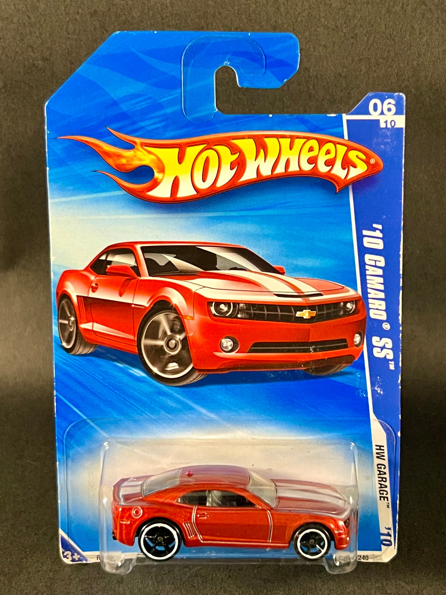 2009 Hot Wheels HW Garage '10 06/10 '10 Camaro SS, Red