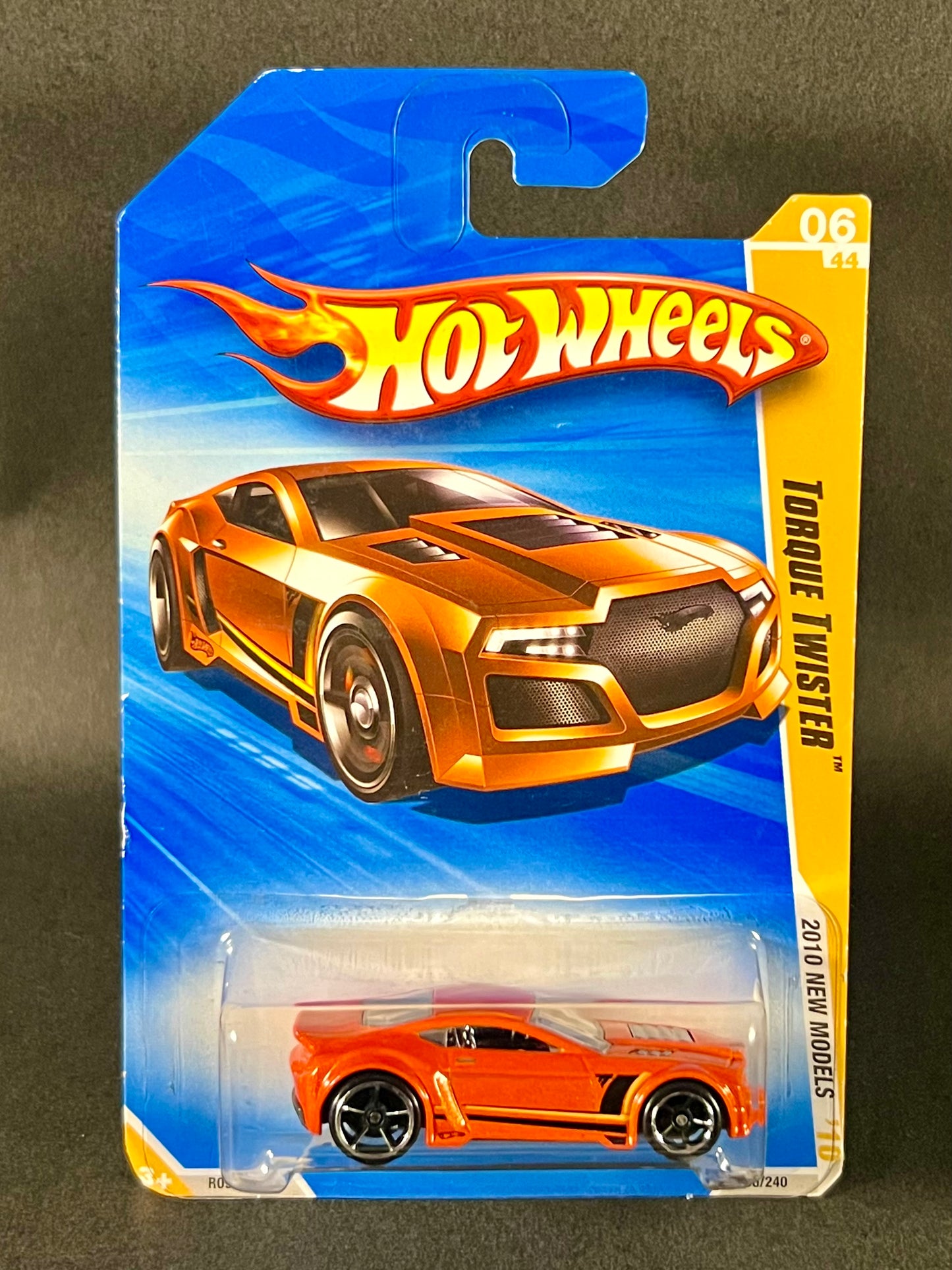 2009 Hot Wheels 2010 New Models #006 Torque Twister, Orange