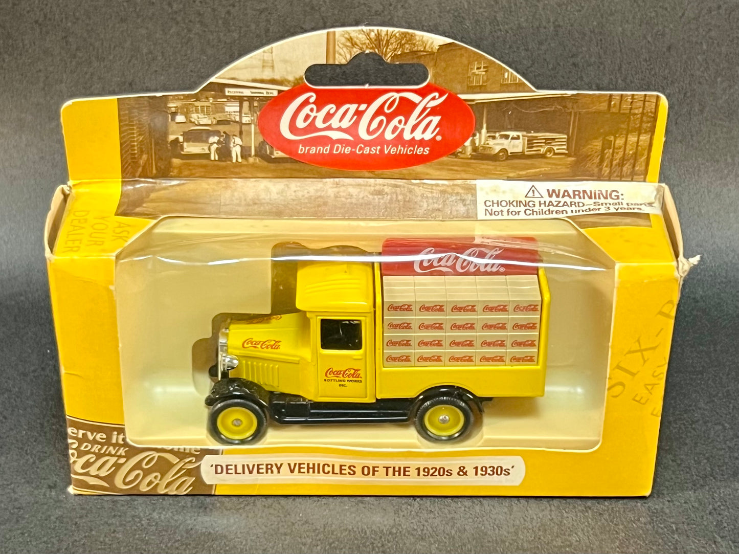 1997 Coca-Cola Delivery Vehicles of the 1920s & 1930s 1928 Chevrolet Delivery Van, Yellow