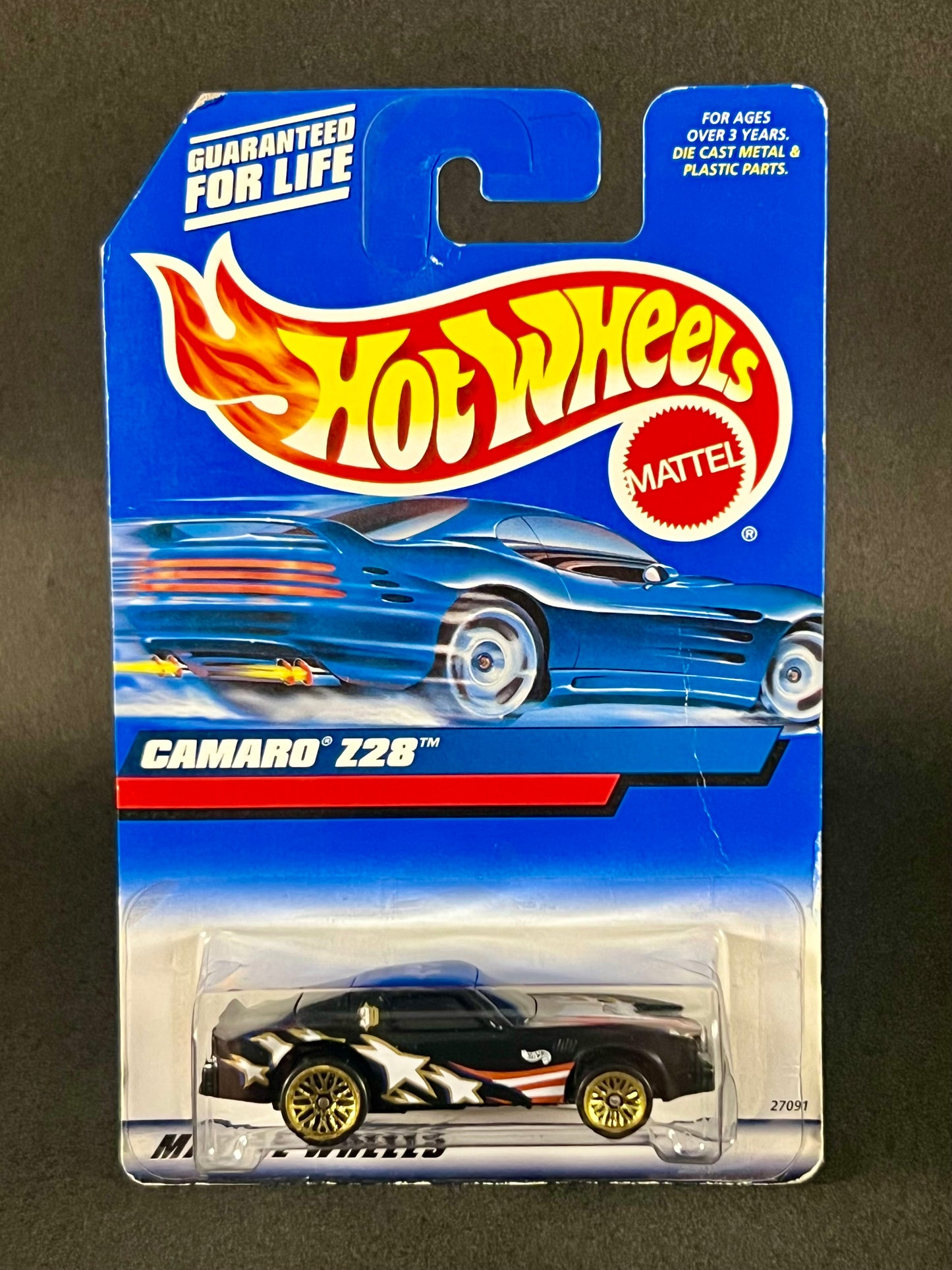 1999 Hot Wheels Collector #124 Camaro Z28, Black