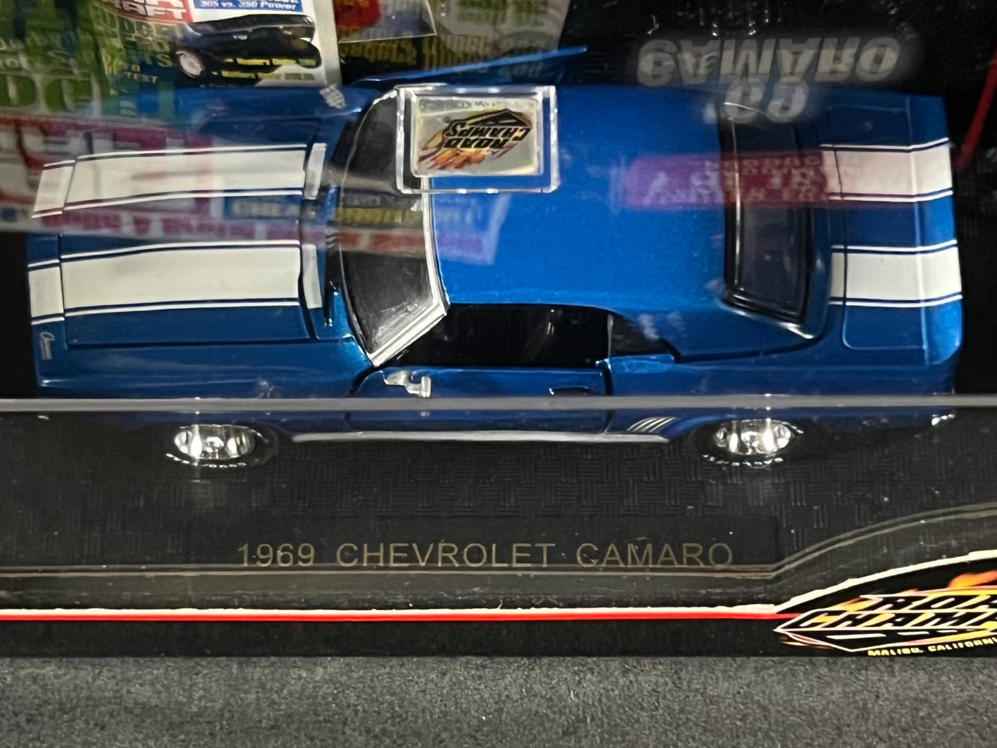 1999 Road Champs Car Craft 1969 Chevrolet Camaro, Blue