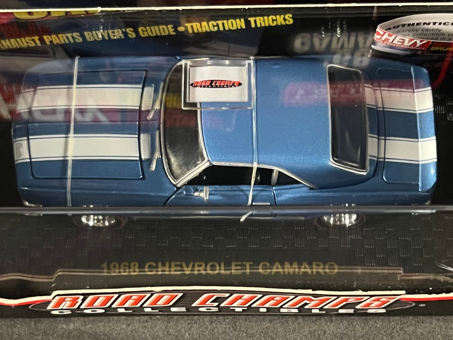 1999 Road Champs Chevy High Performance 1968 Chevrolet Camaro, Blue