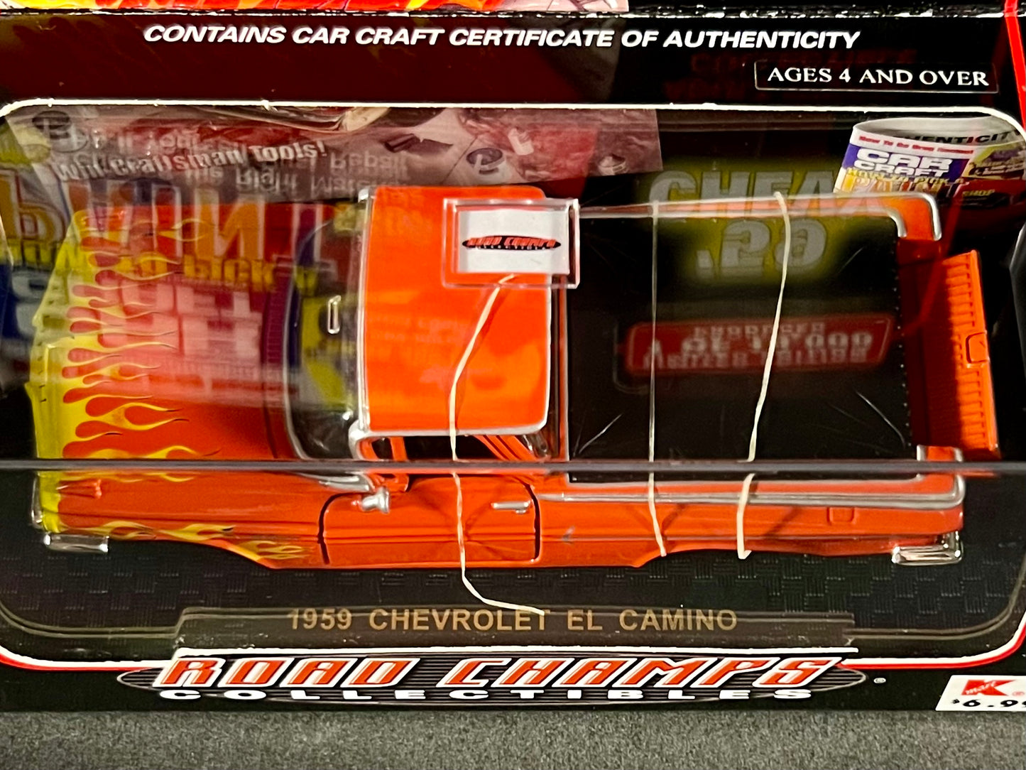 1999 Road Champs Car Craft 1959 Chevrolet El Camino, Orange