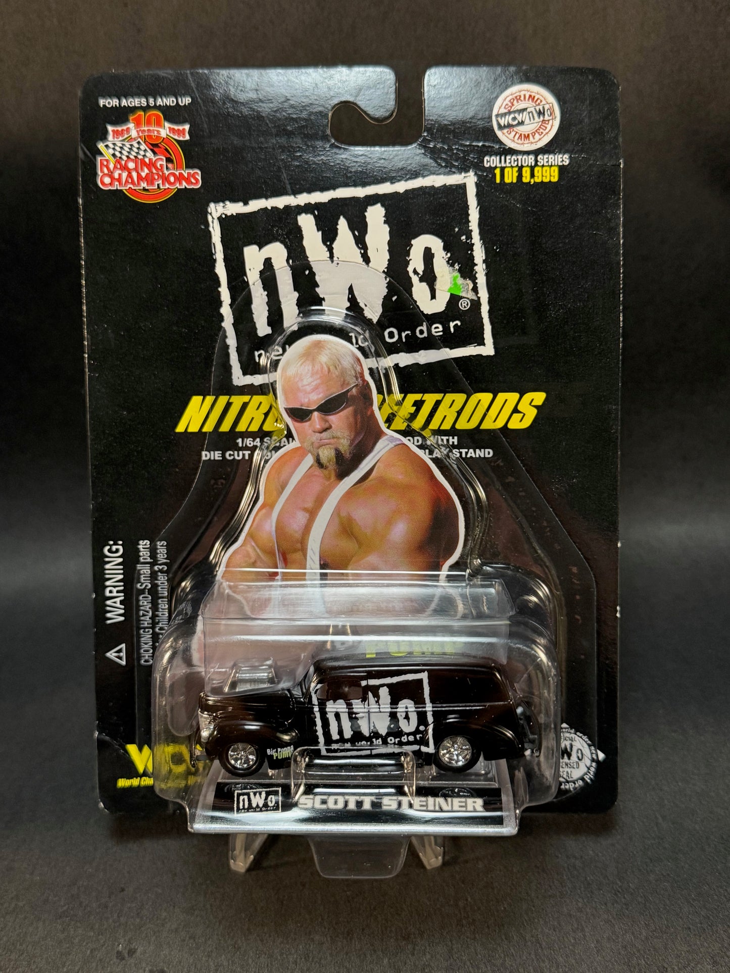 1999 Racing Champions NWO Nitro StreetRods Spring Stampede Scott Steiner, Black