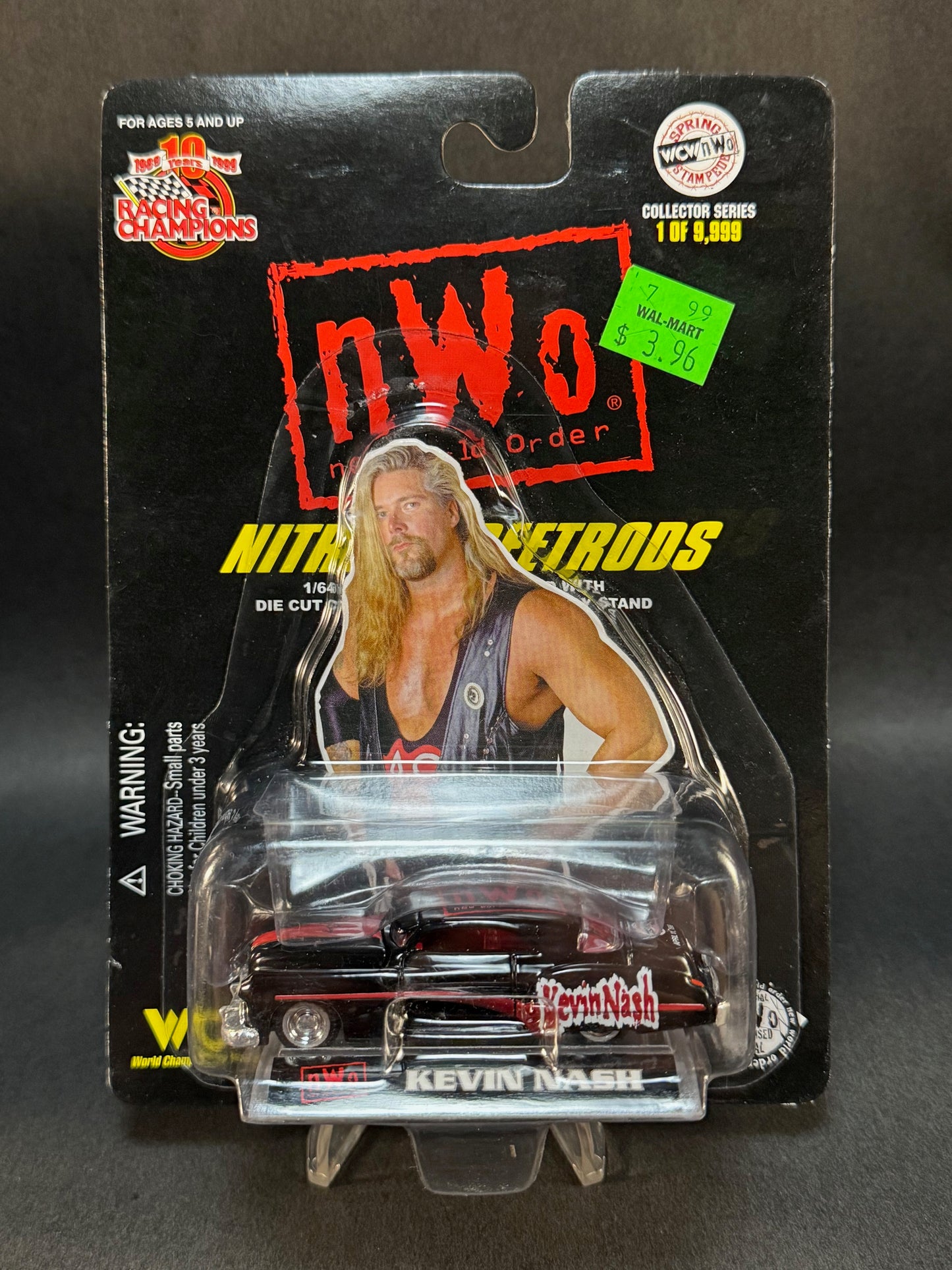1999 Racing Champions NWO Nitro StreetRods Spring Stampede Kevin Nash, Black and Red