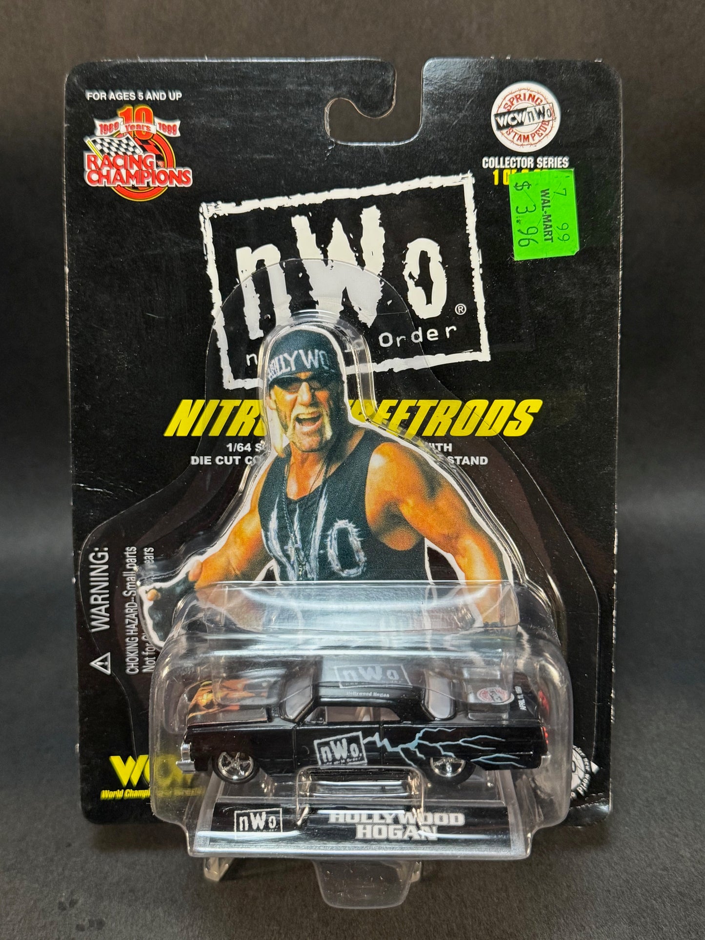 1999 Racing Champions NWO Nitro StreetRods Spring Stampede Hollywood Hogan, Black