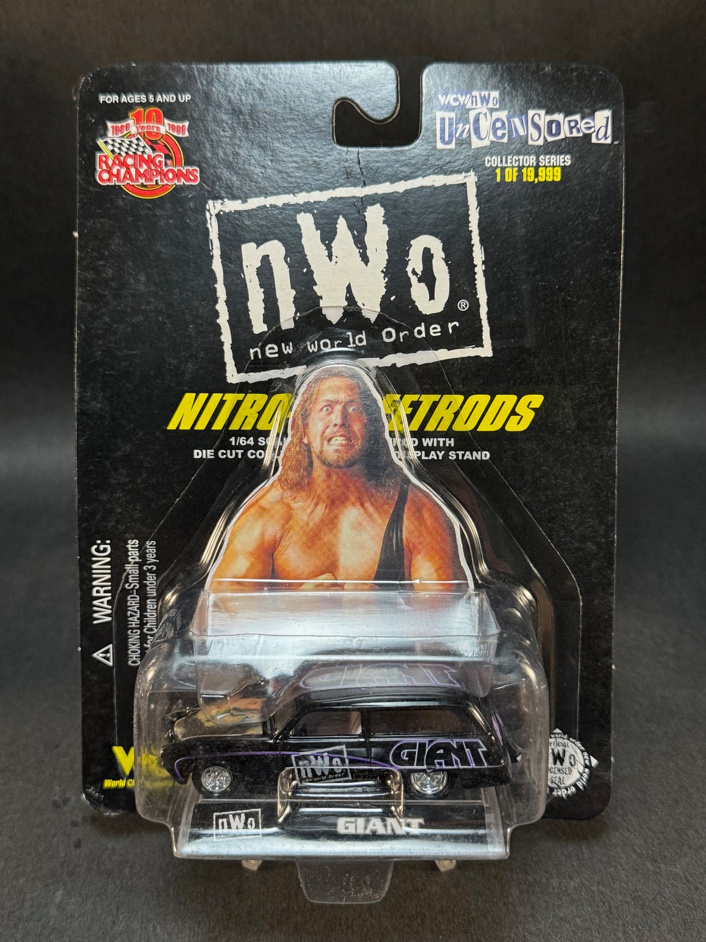1999 Racing Champions NWO Nitro StreetRods Uncensored Giant, Black