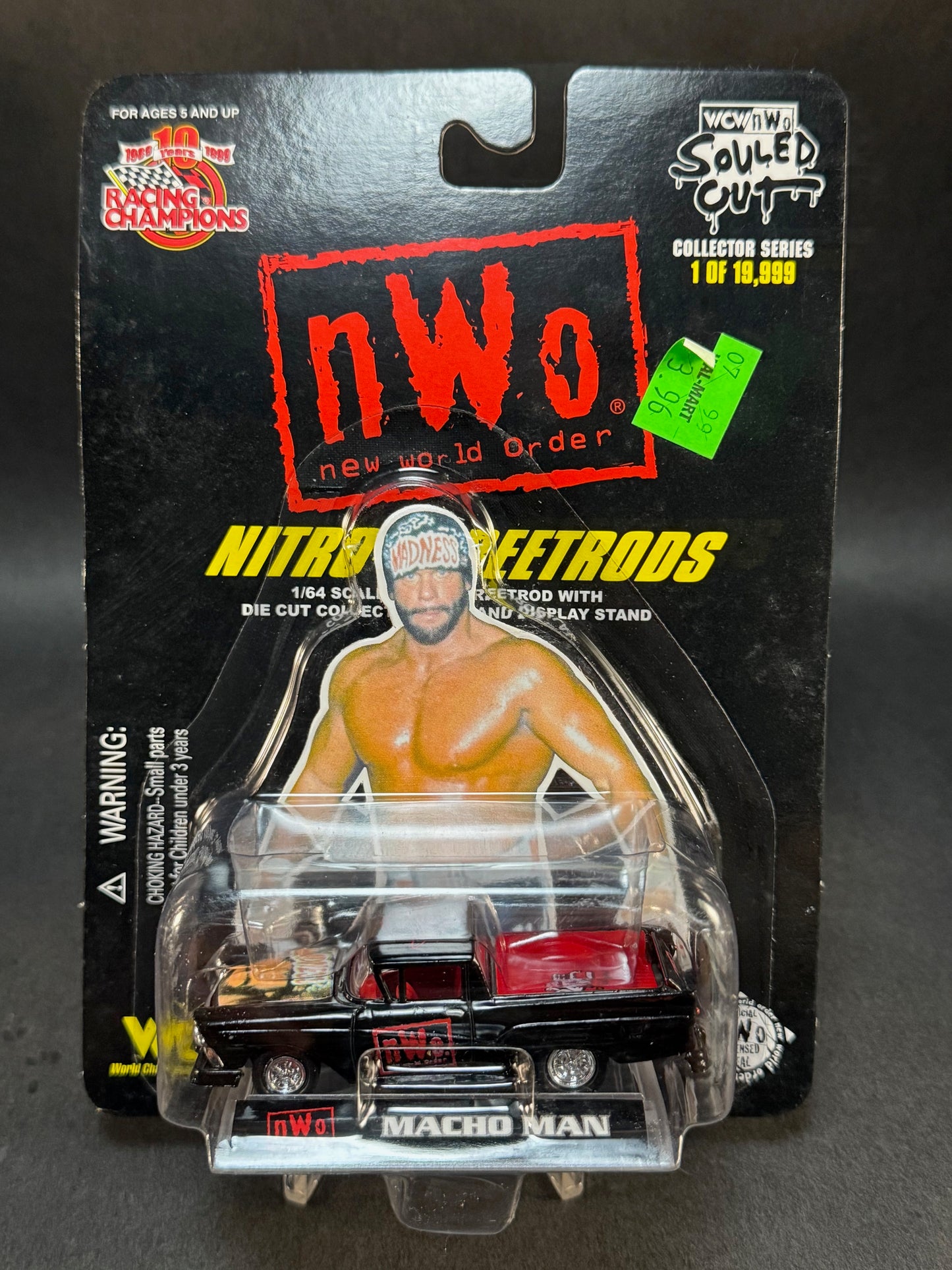 1999 Racing Champions NWO Nitro StreetRods Souled Out Macho Man, Black