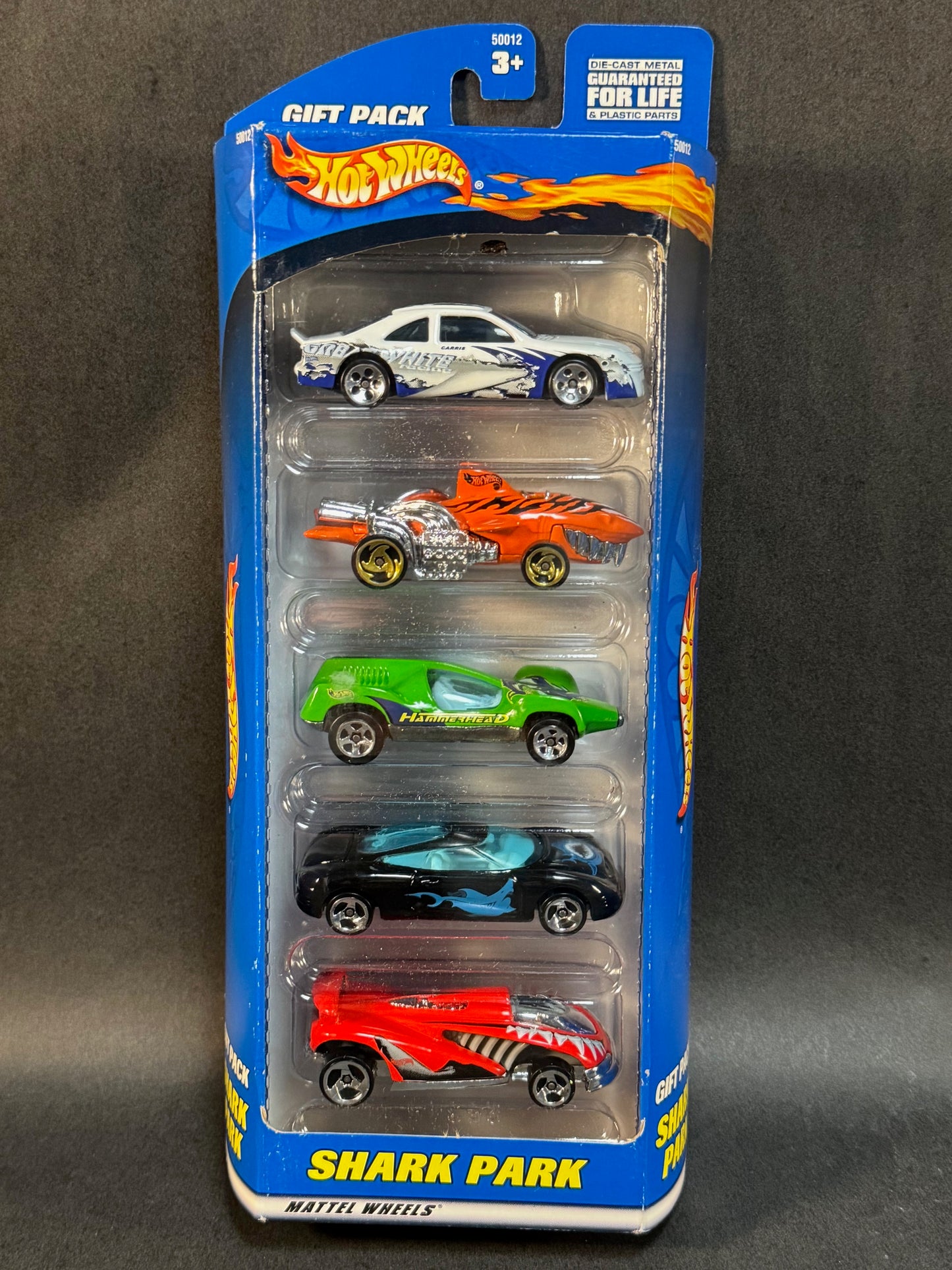 2000 Hot Wheels 5 Car Gift Pack Shark Park