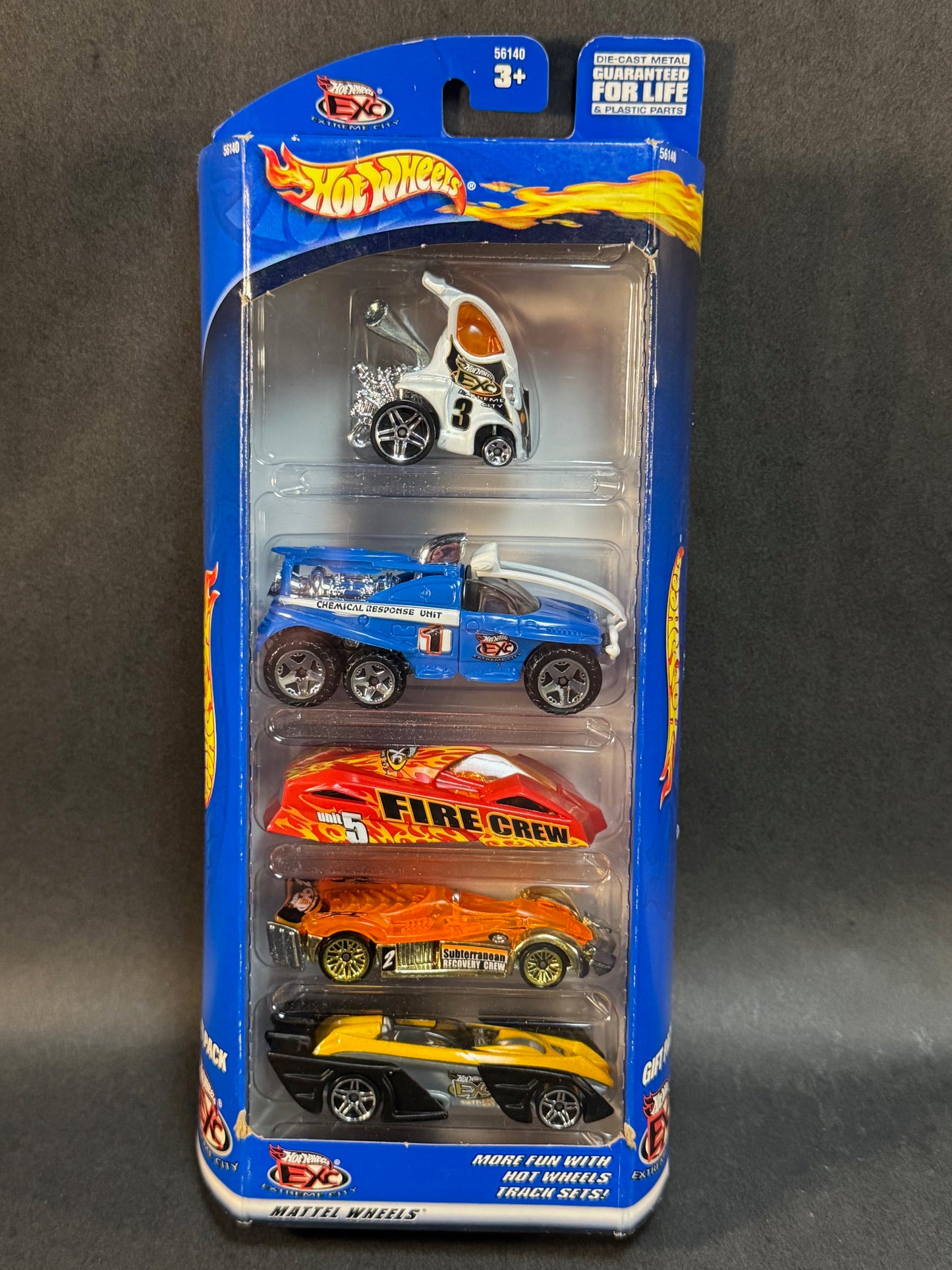 2000 Hot Wheels 5 Car Gift Pack EXC Extreme City