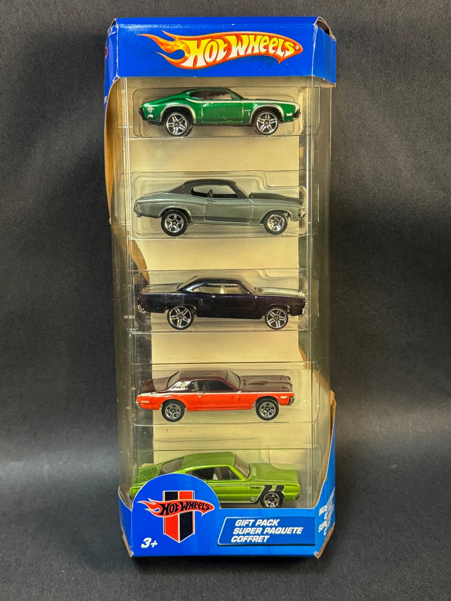 2004 Hot Wheels 5 Car Gift Pack Muscle Mania