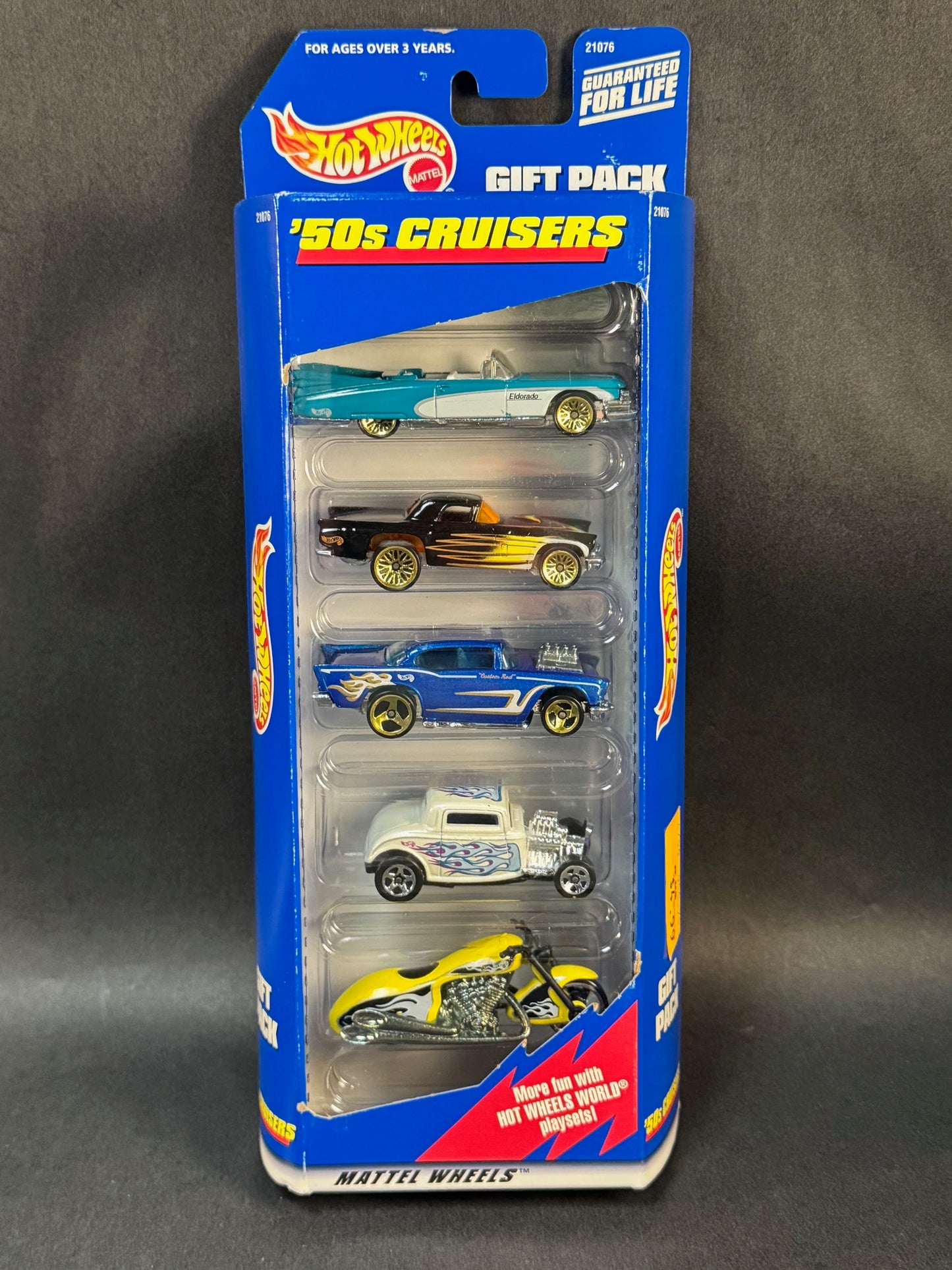 1998 Hot Wheels 5 Car Gift Pack '50s Cruisers