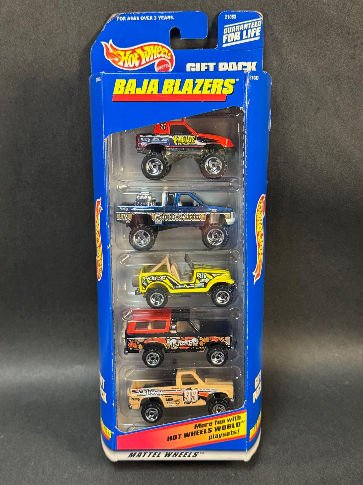 1998 Hot Wheels 5 Car Gift Pack Baja Blazers