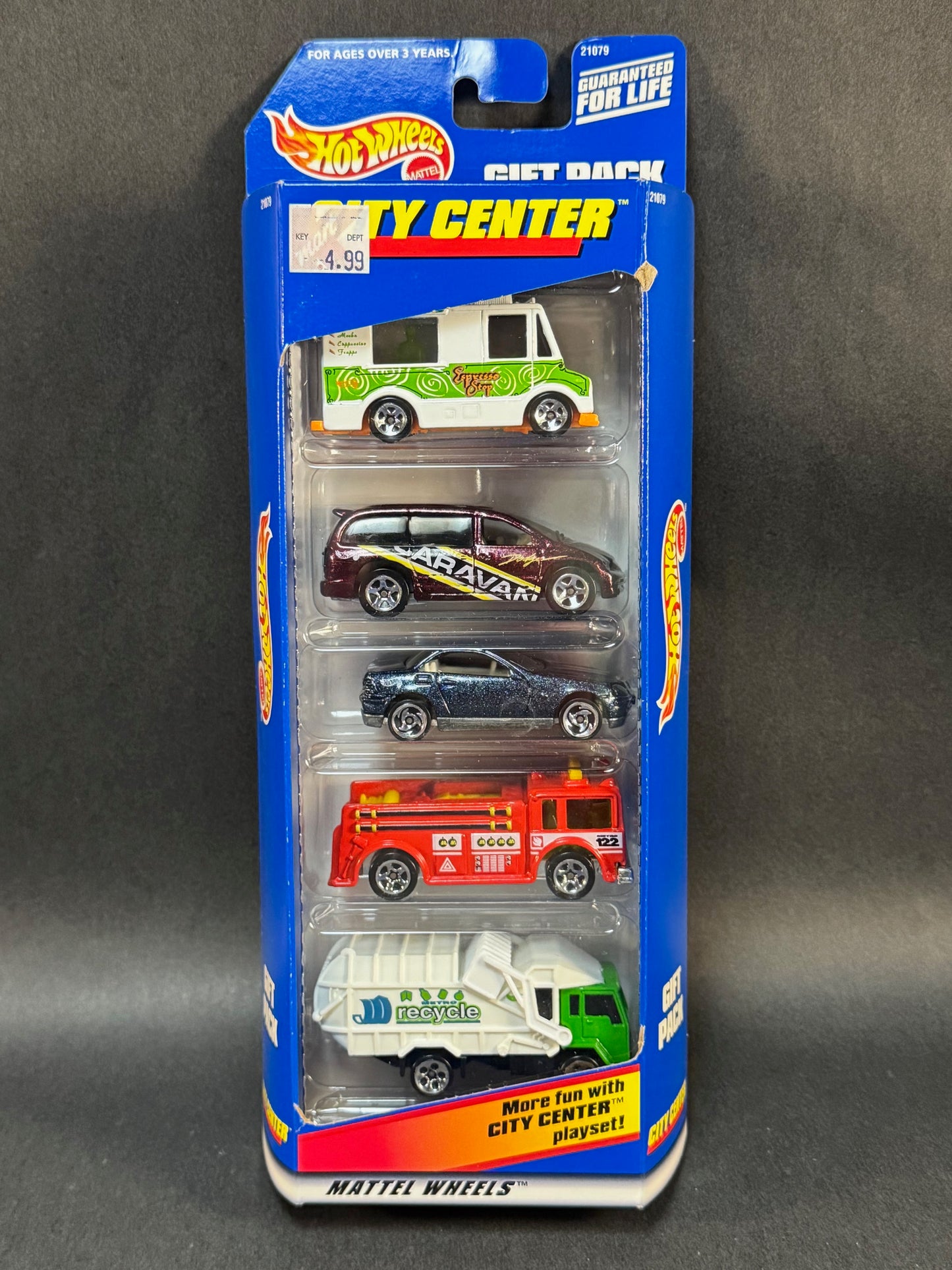 1998 Hot Wheels 5 Car Gift Pack City Center