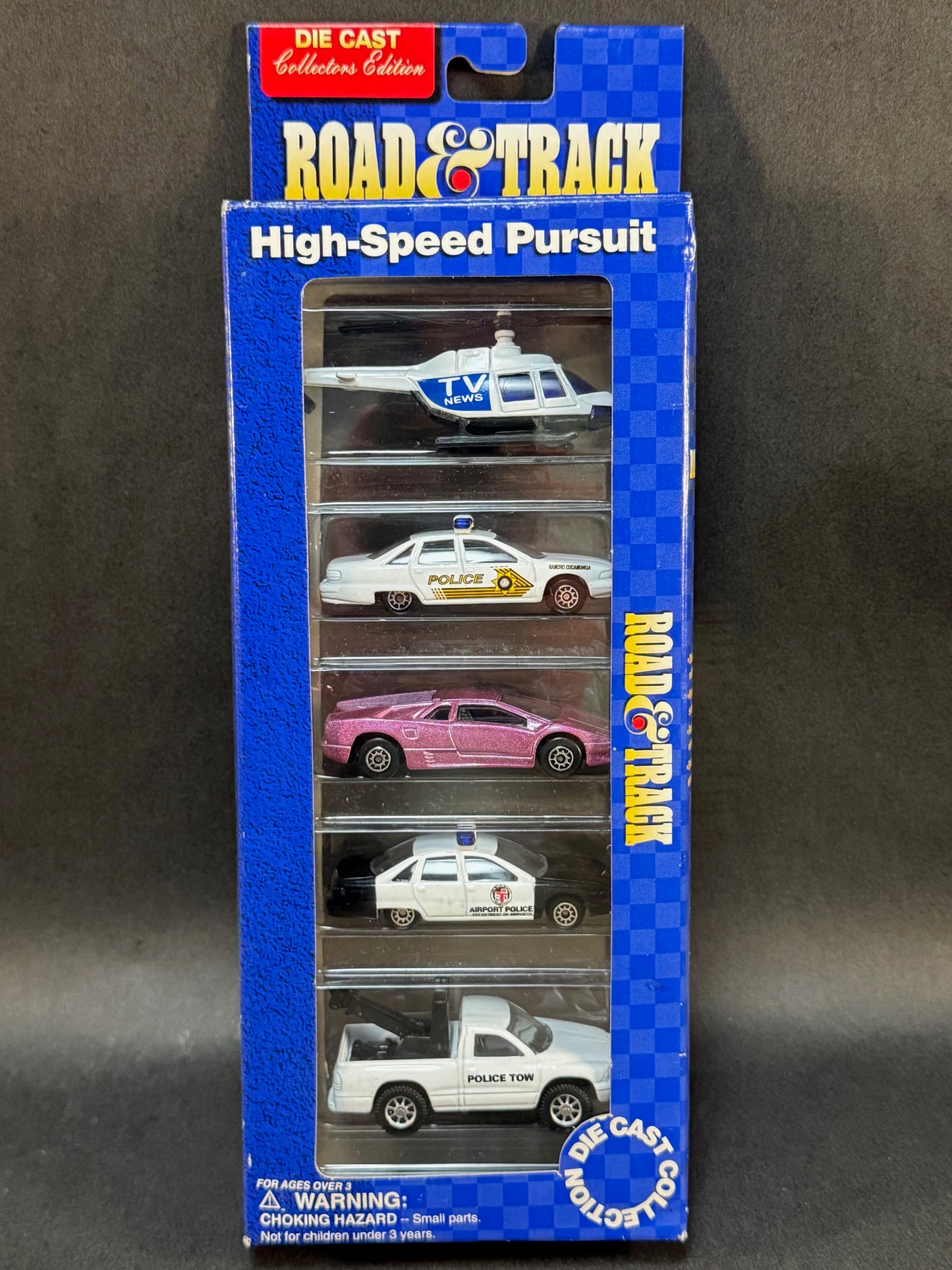 1998 Maisto Road & Track Collector's Edition 5 Pack High Speed Pursuit