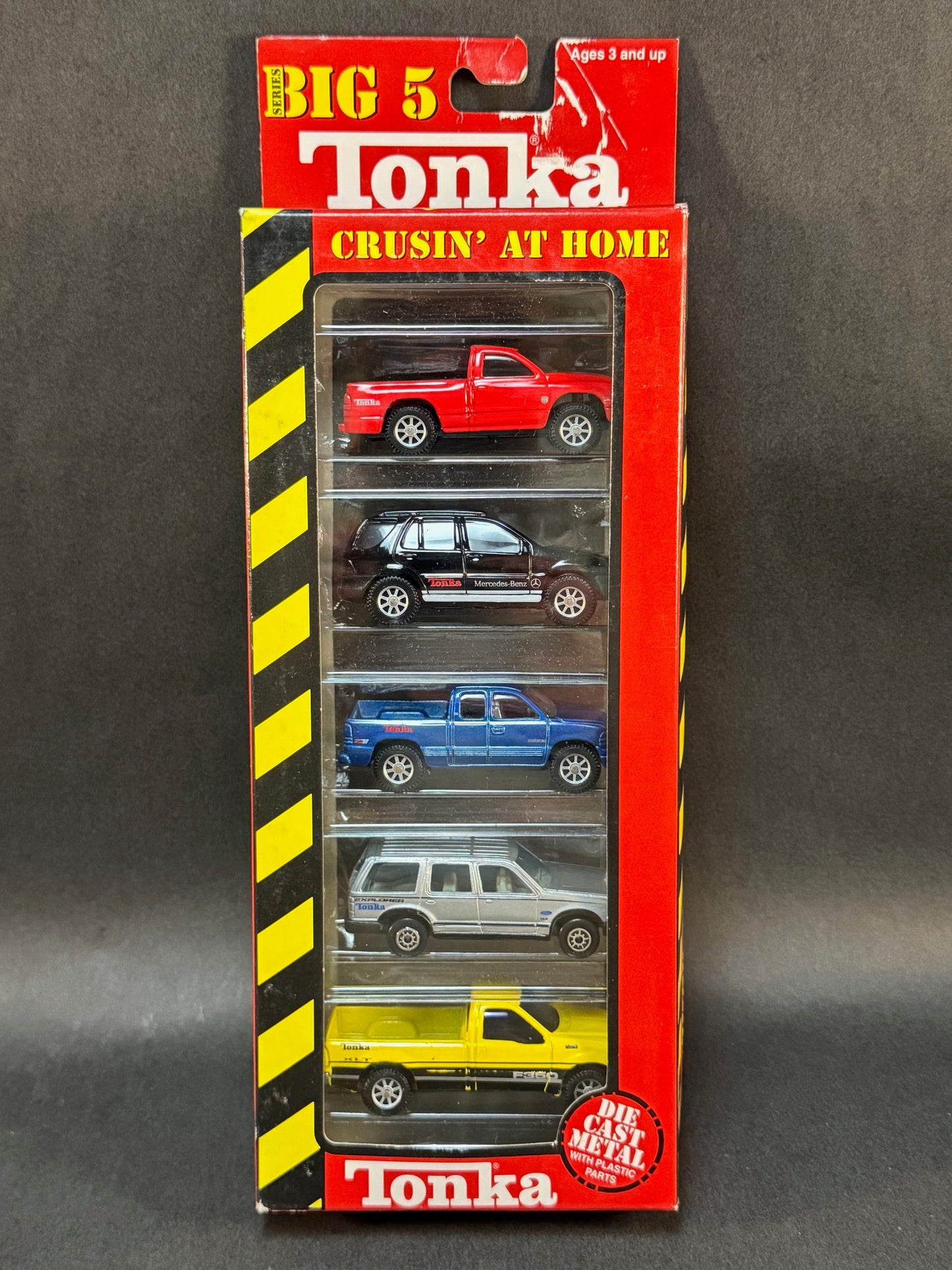 1999 Tonka Big 5 Cruisin' At Home 5 Truck Set