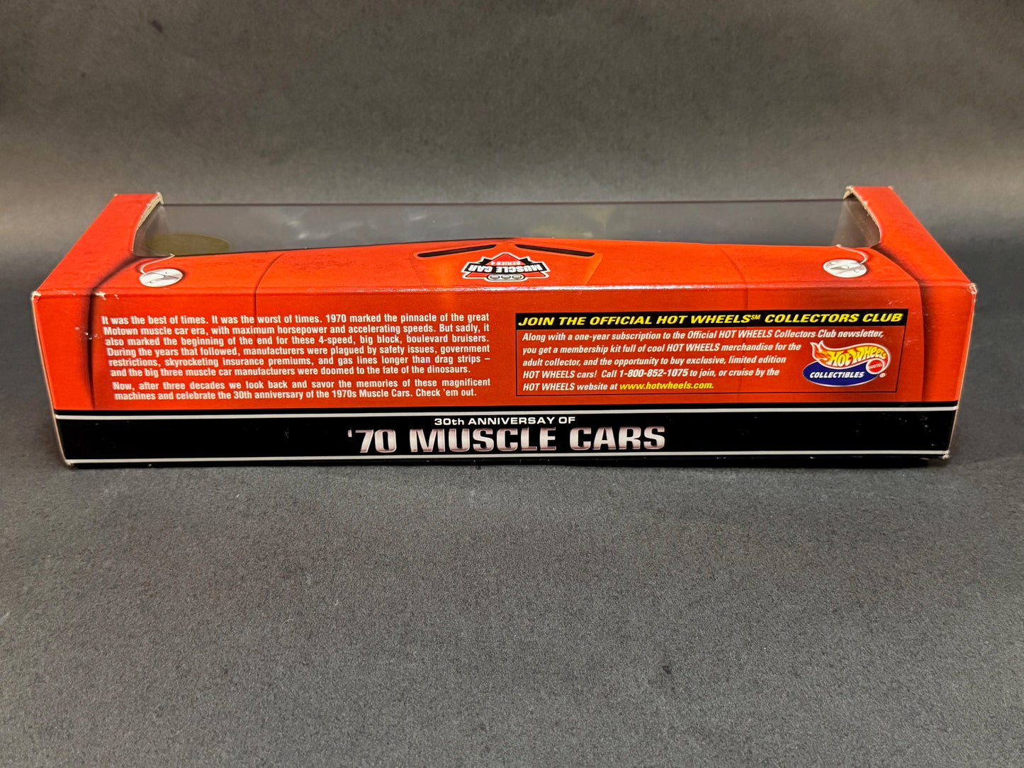 1999 Hot Wheels Collectibles 30th Anniversary of '70 Muscle Cars 4 Car Set