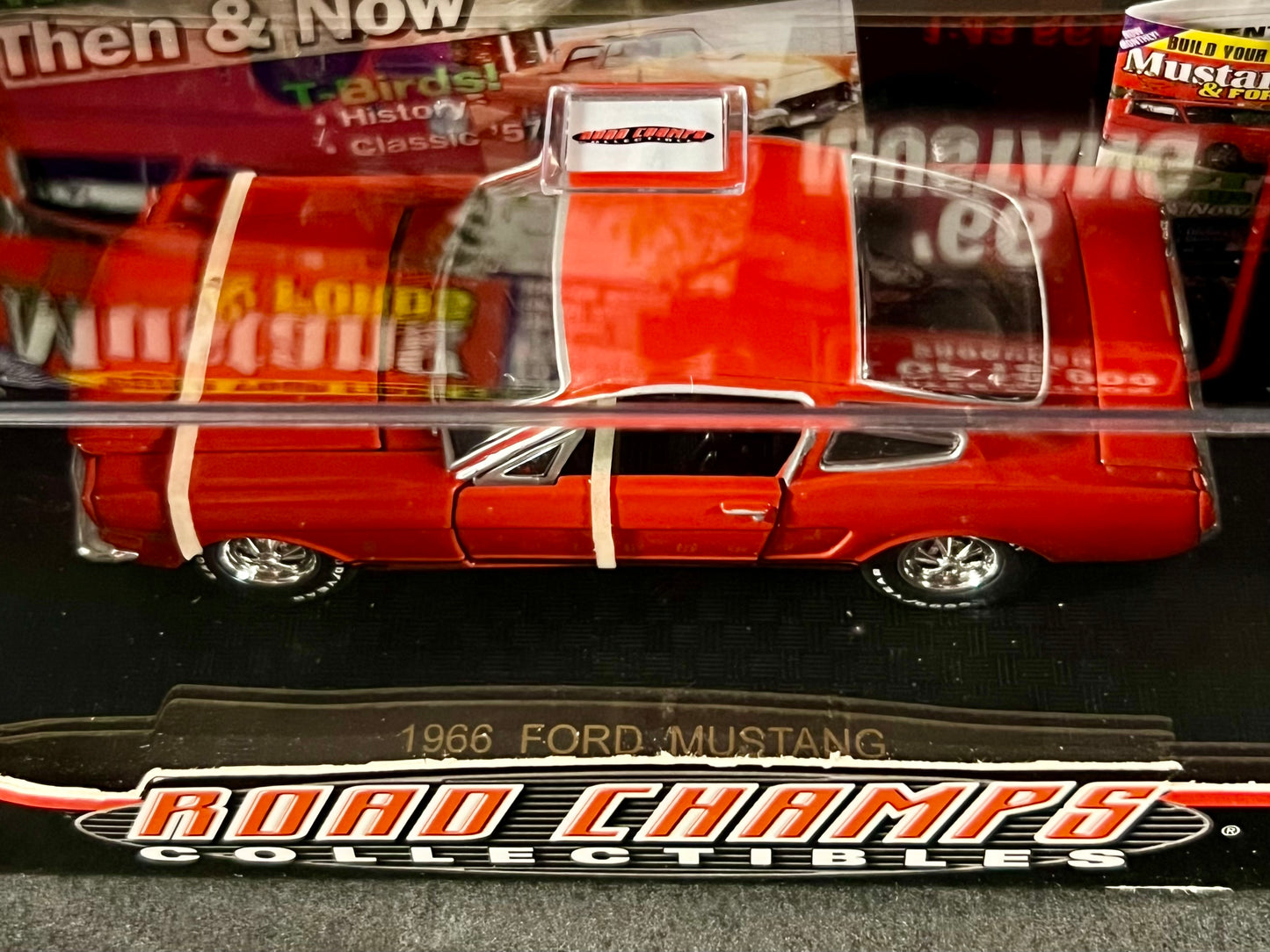 1999 Road Champs Mustang & Fords 1966 Ford Mustang, Red