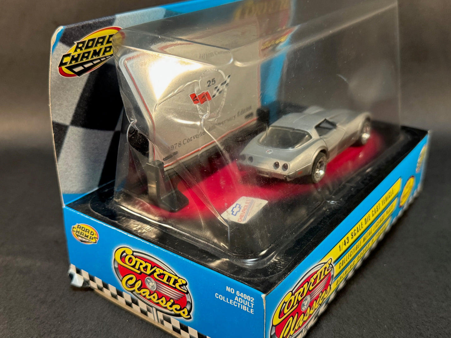 1997 Road Champs Corvette Classics 1978 Corvette Anniversary Edition, Silver