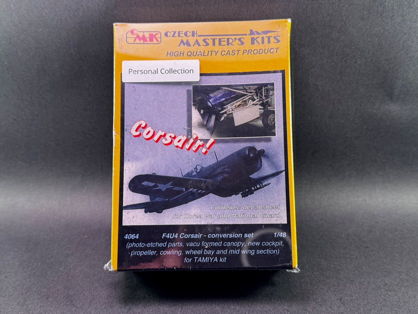 Czech Model Kit 4064 1:48 Scale F4U4 Corsair Conversion Set for Tamiya Kit