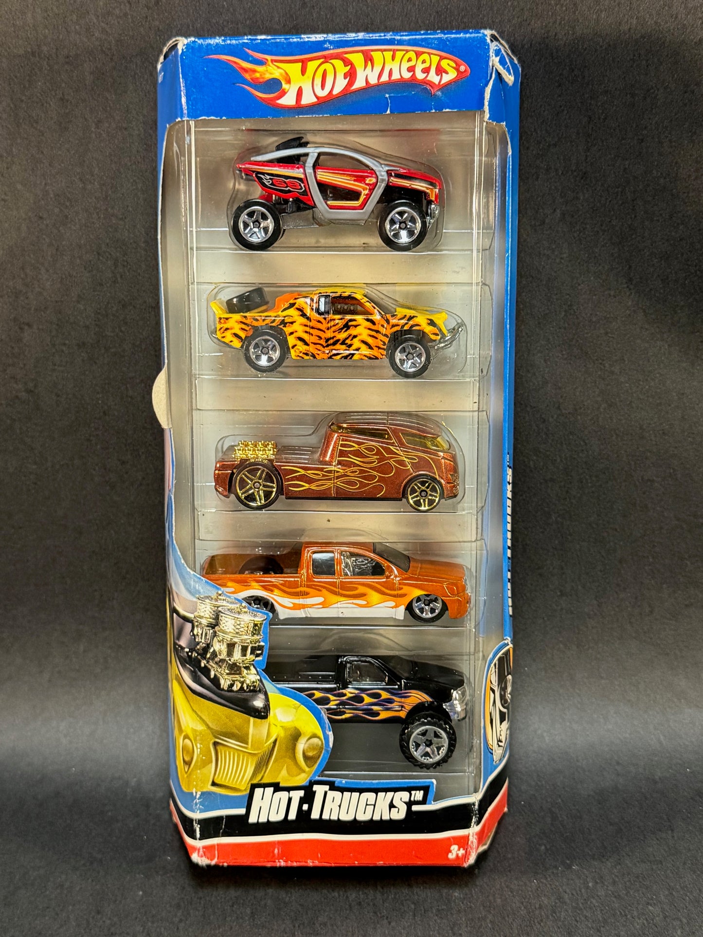 2007 Hot Wheels 5 Car Gift Pack Hot Trucks