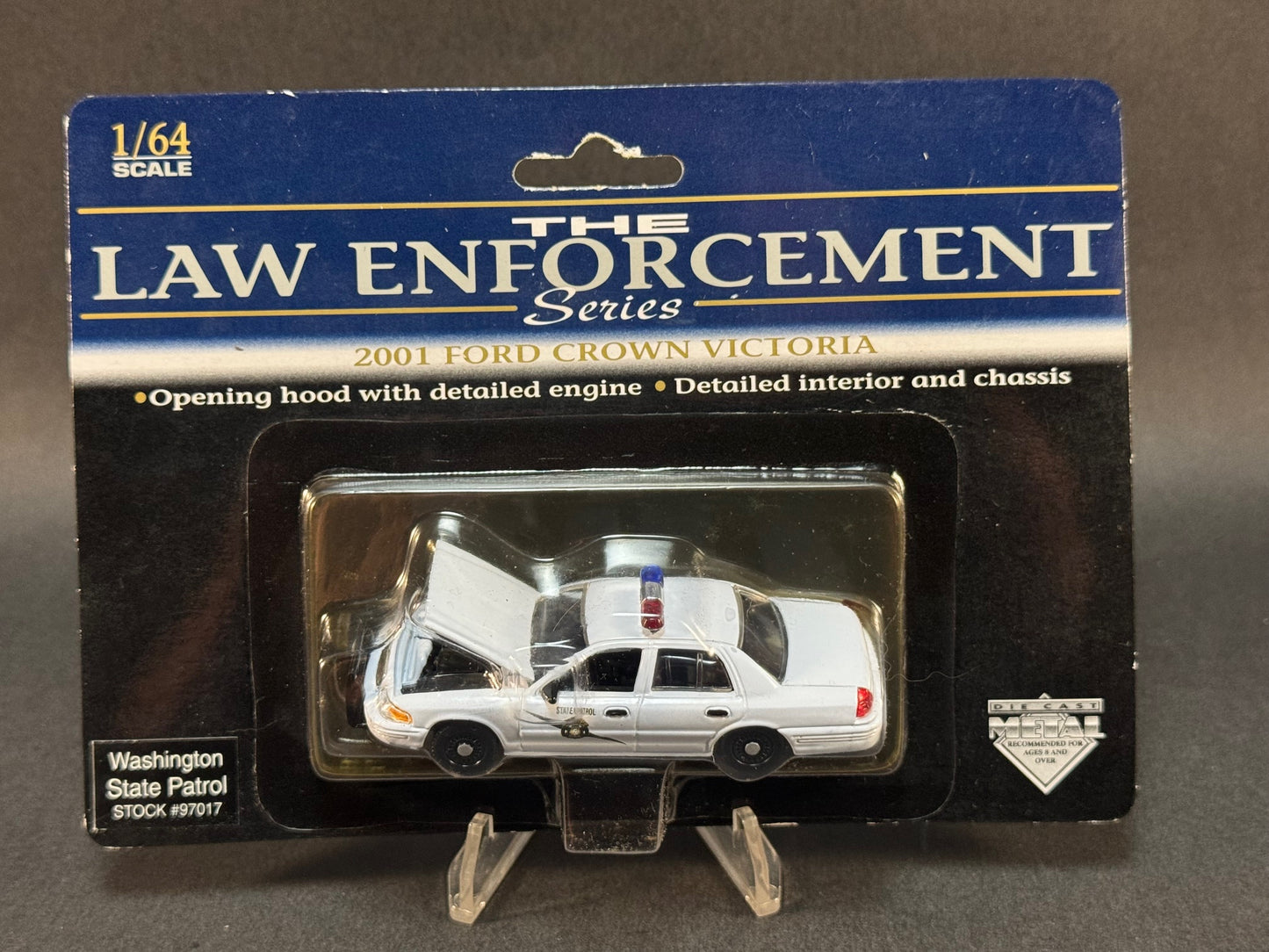 2001 SpecCast Law Enforcement Series Ford Crown Victoria Washington State Patrol #97017