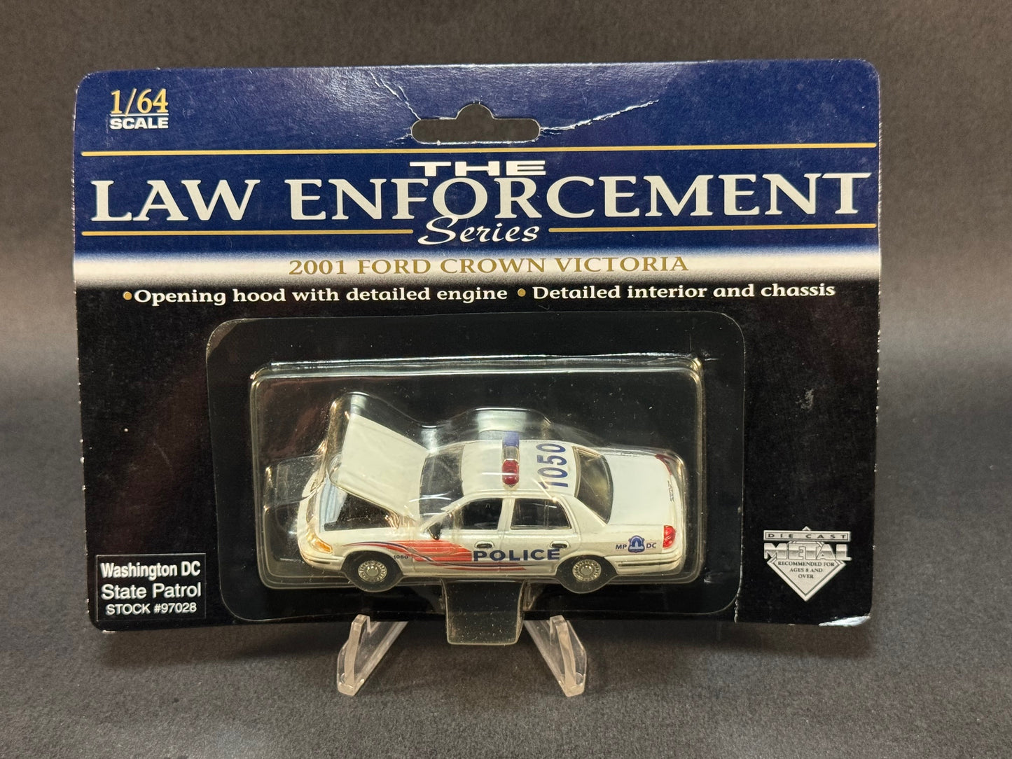 2001 SpecCast Law Enforcement Series Ford Crown Victoria Washington DC State Patrol #97028