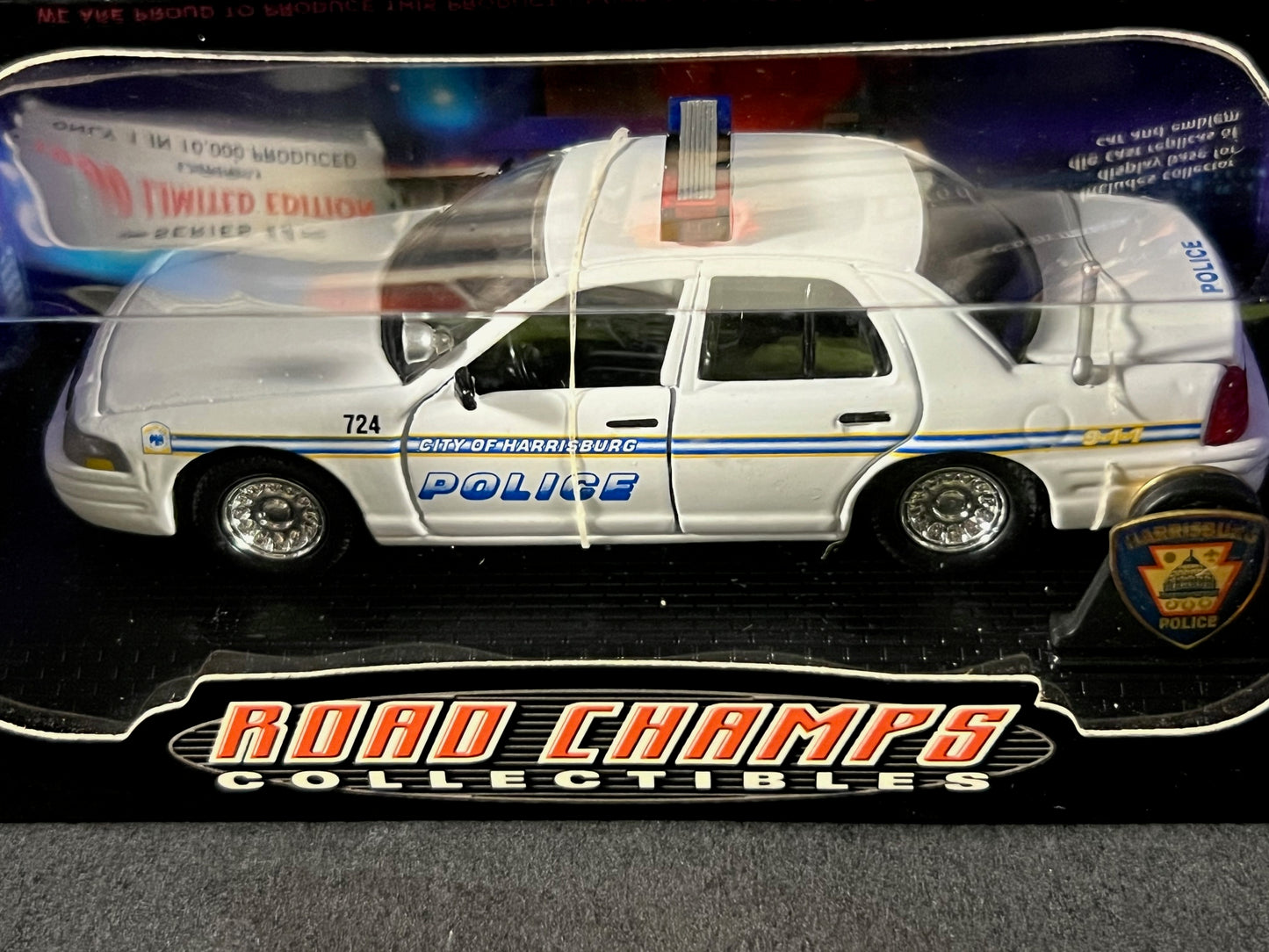 1999 Road Champs Collectibles Police Series 4 Harrisburg Police