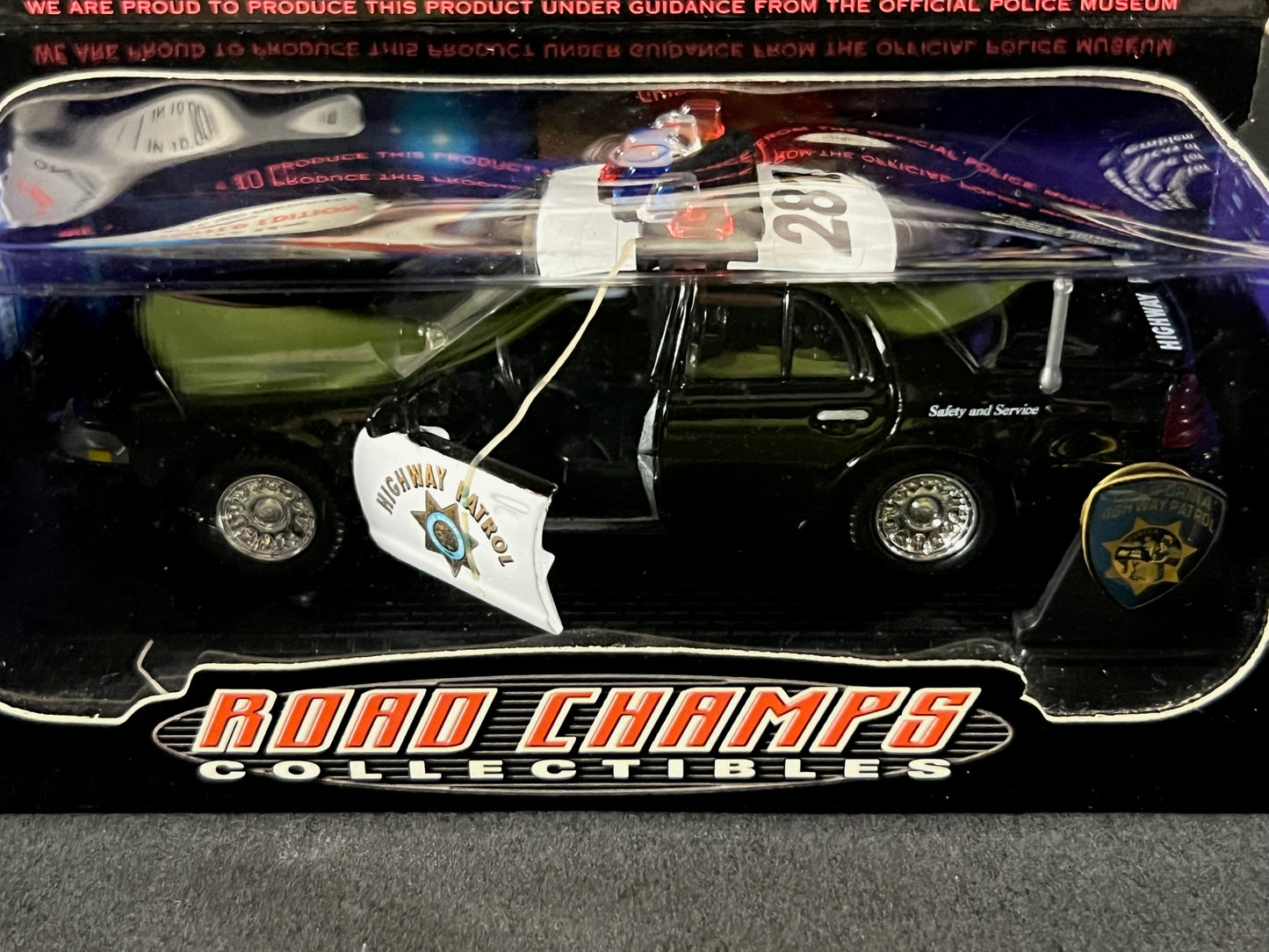 1999 Road Champs Collectibles Police Series 4 California Highway Patrol