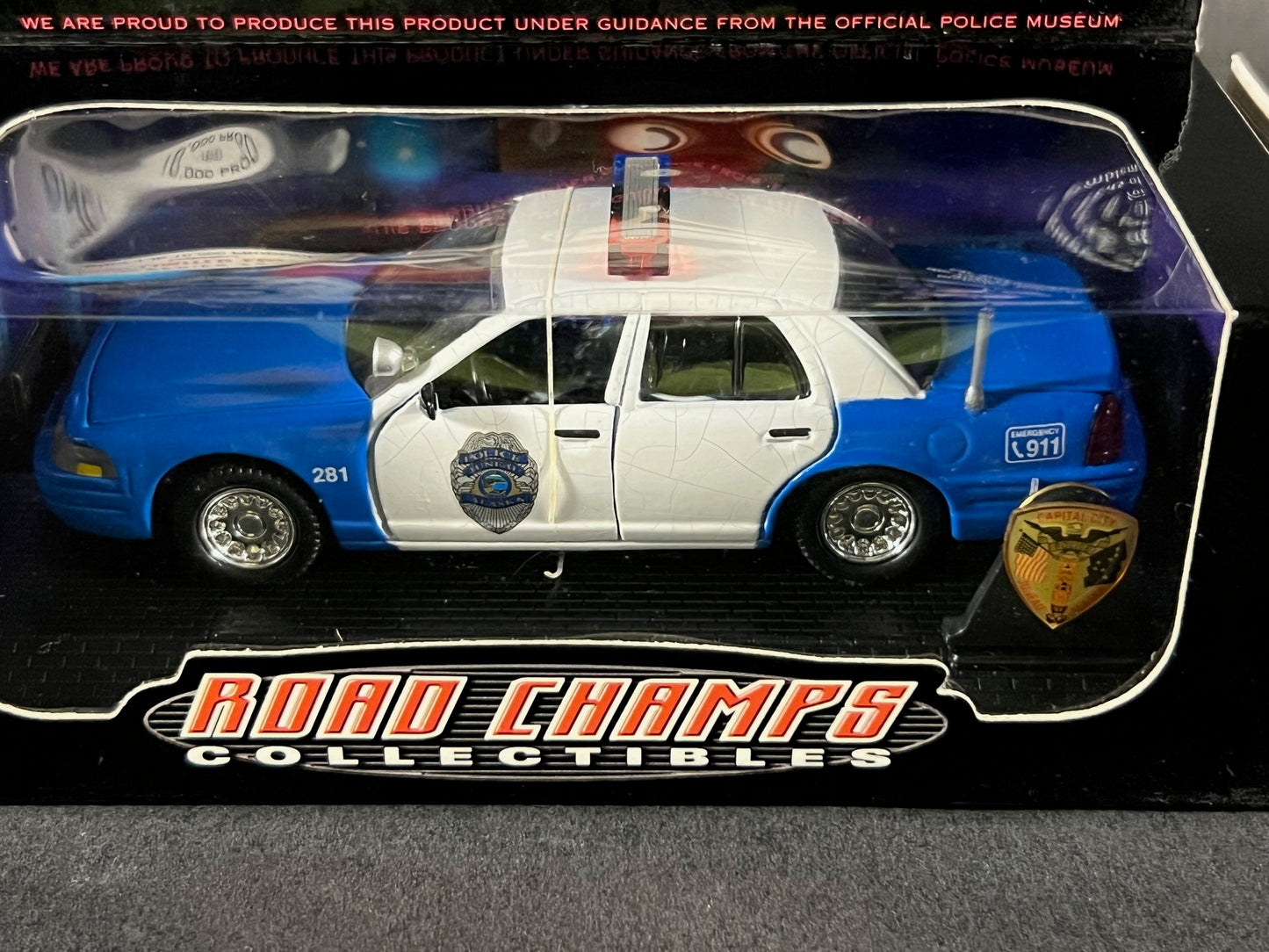 1999 Road Champs Collectibles Police Series 4 Juneau Alaska Police