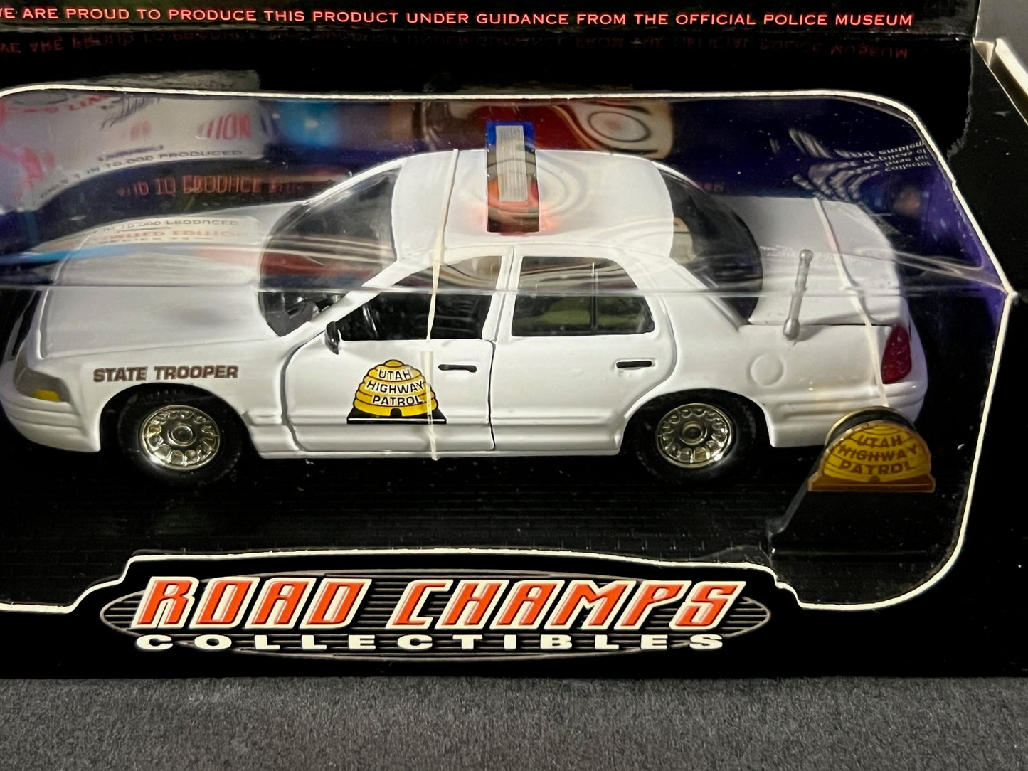 1999 Road Champs Collectibles Police Series 4 Utah Highway Patrol
