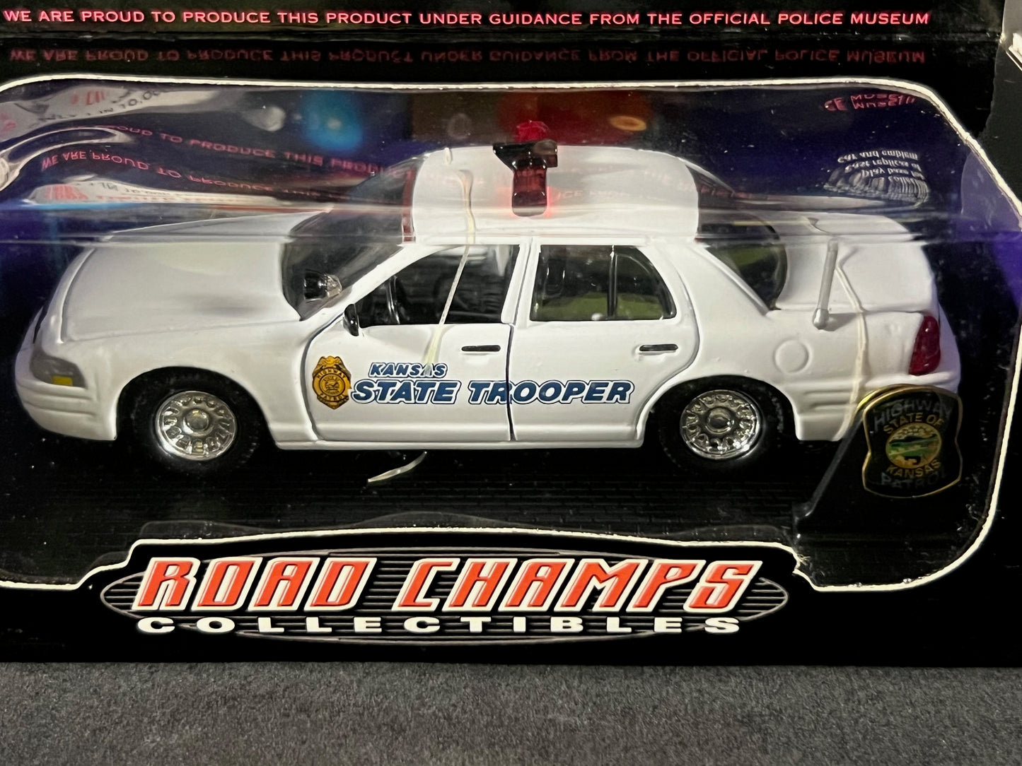 1999 Road Champs Collectibles Police Series 4 State of Kansas Highway Patrol