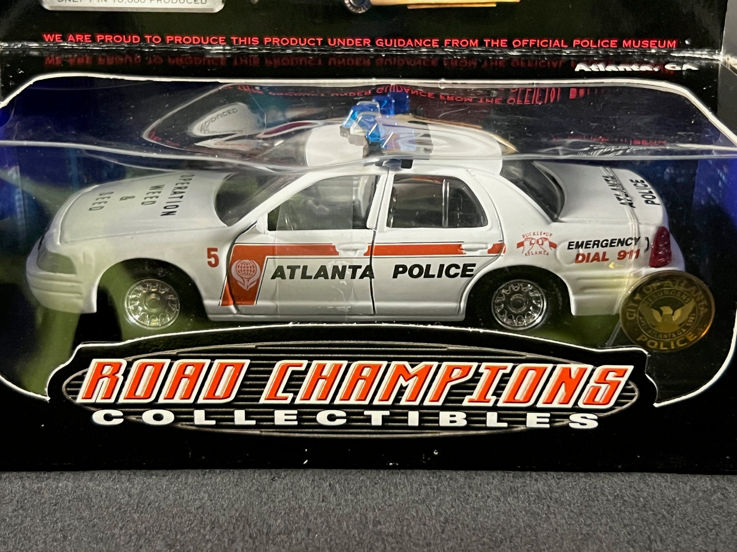 1999 Road Champs Collectibles Police Series 1 Atlanta Police