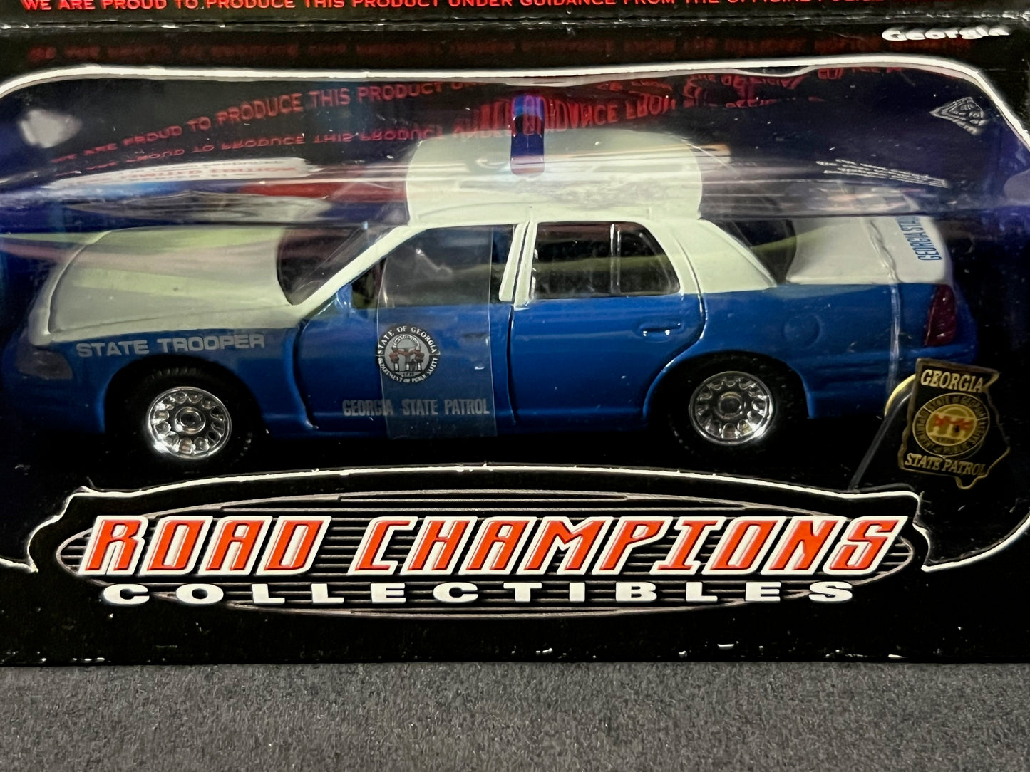 1999 Road Champs Collectibles Police Series 1 Georgia State Patrol