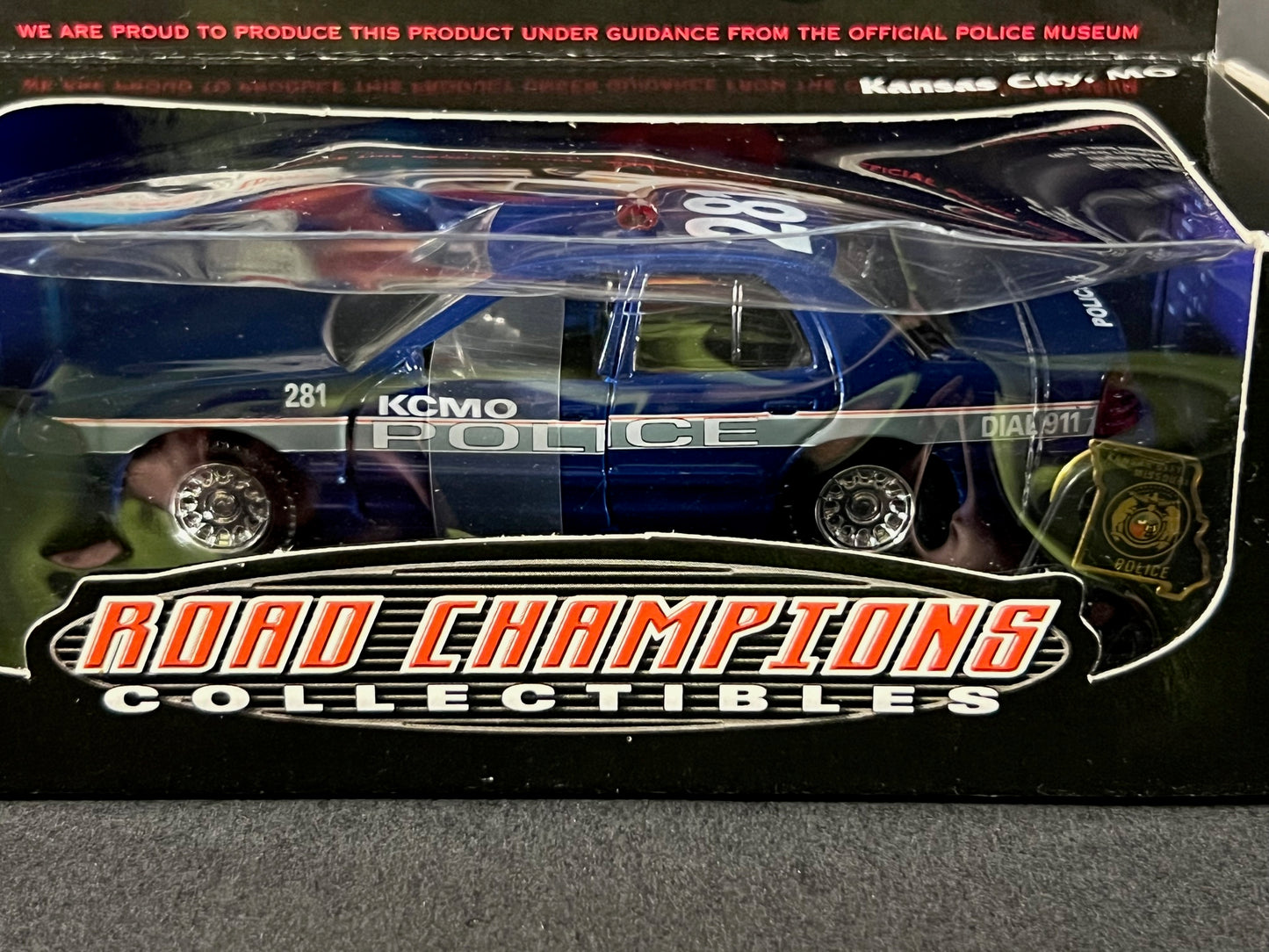 1999 Road Champs Collectibles Police Series 1 Kansas City Missouri Police