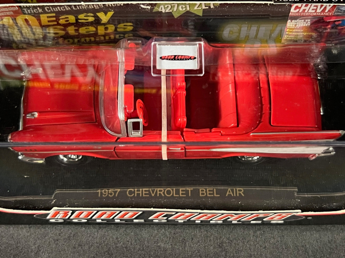 1999 Road Champs Chevy High Performance 1957 Chevrolet Bel Air, Red