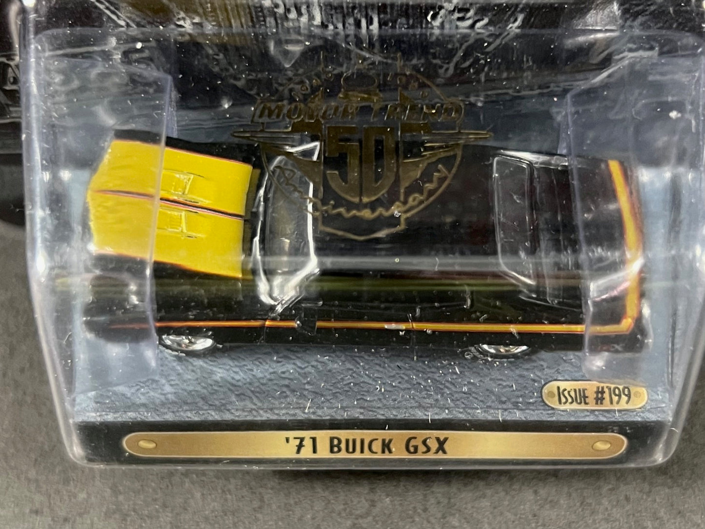 1999 Racing Champions MINT Motor Trend Issue #199 '71 Buick GSX, Black