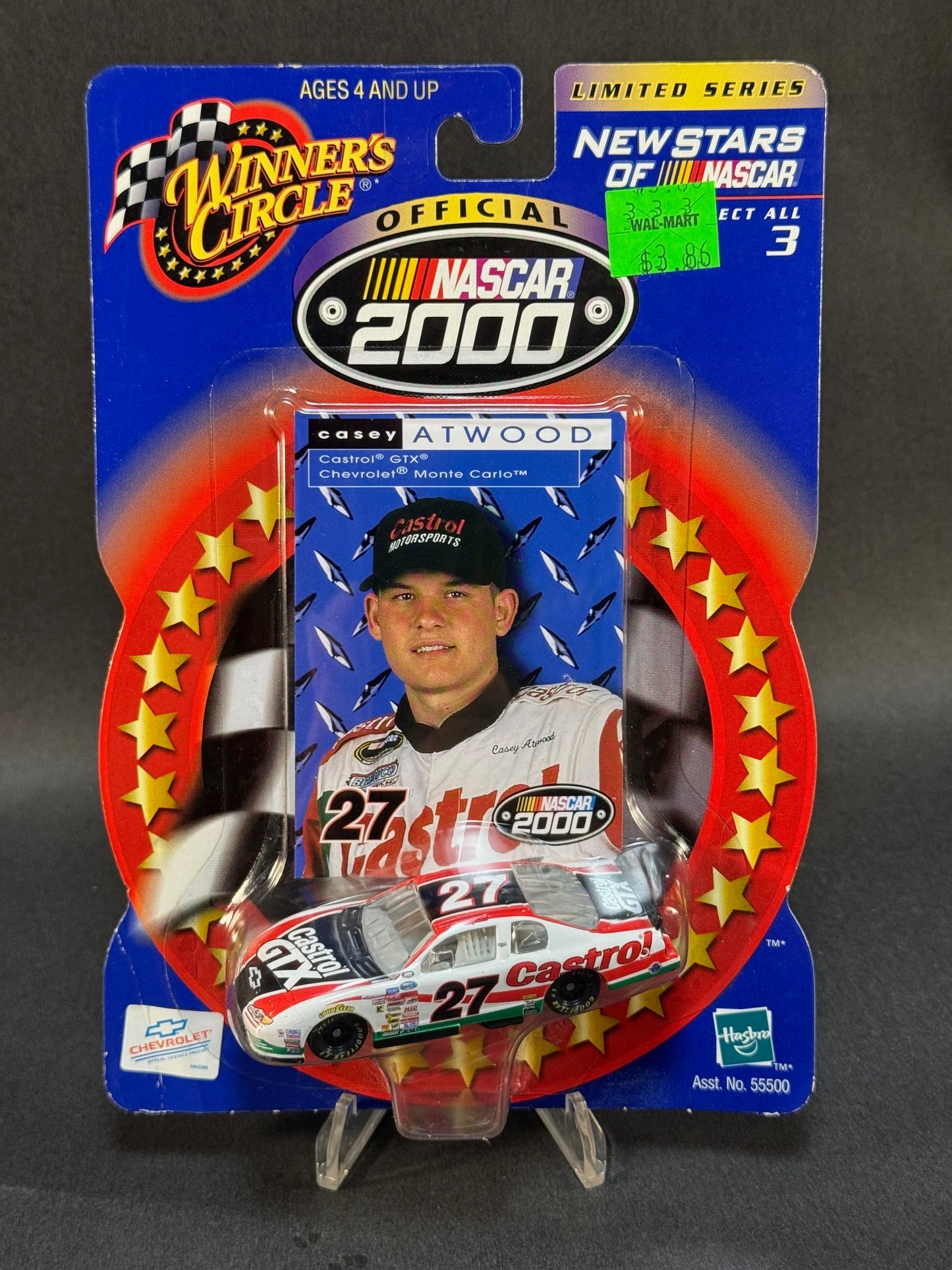 2000 Winner's Circle New Stars of NASCAR #27 Casey Atwood