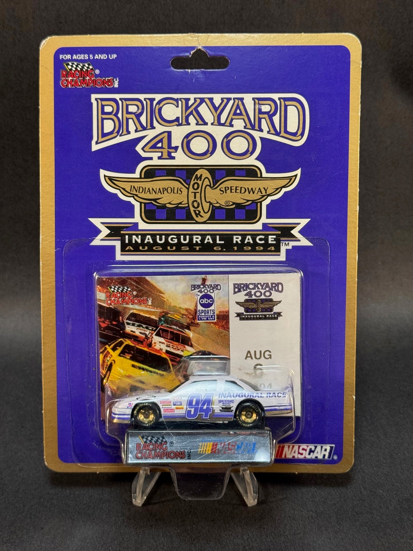 1994 Racing Champions NASCAR Brickyard 400 Inaugural Race #94