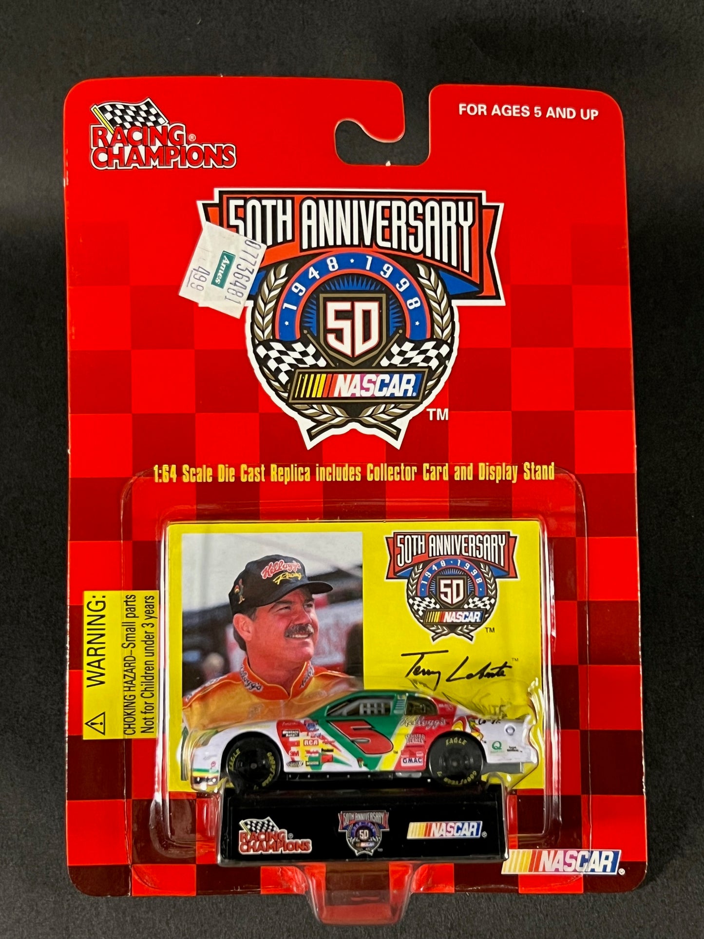 1998 Racing Champions NASCAR 50th Anniversary Terry Labonte #5