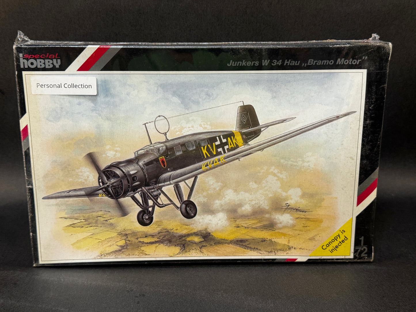 Special Hobby Model Kit SH 72061 1:72 Scale Junkers W 34 Hau Bramo Motor