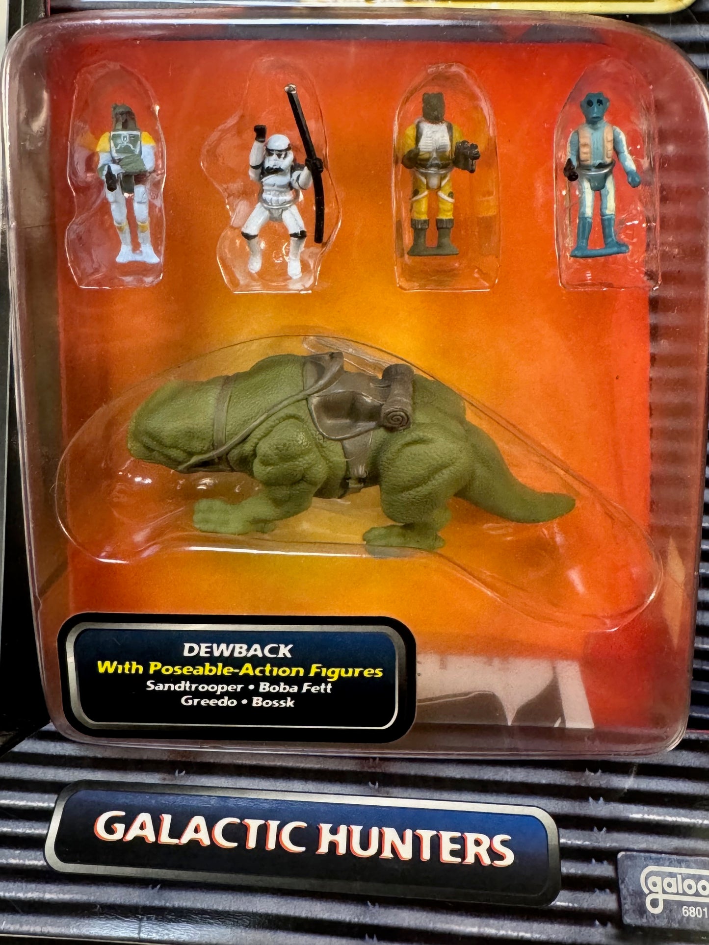 1996 Micro Machines Star Wars Action Fleet Battle Packs #4 Galactic Hunters