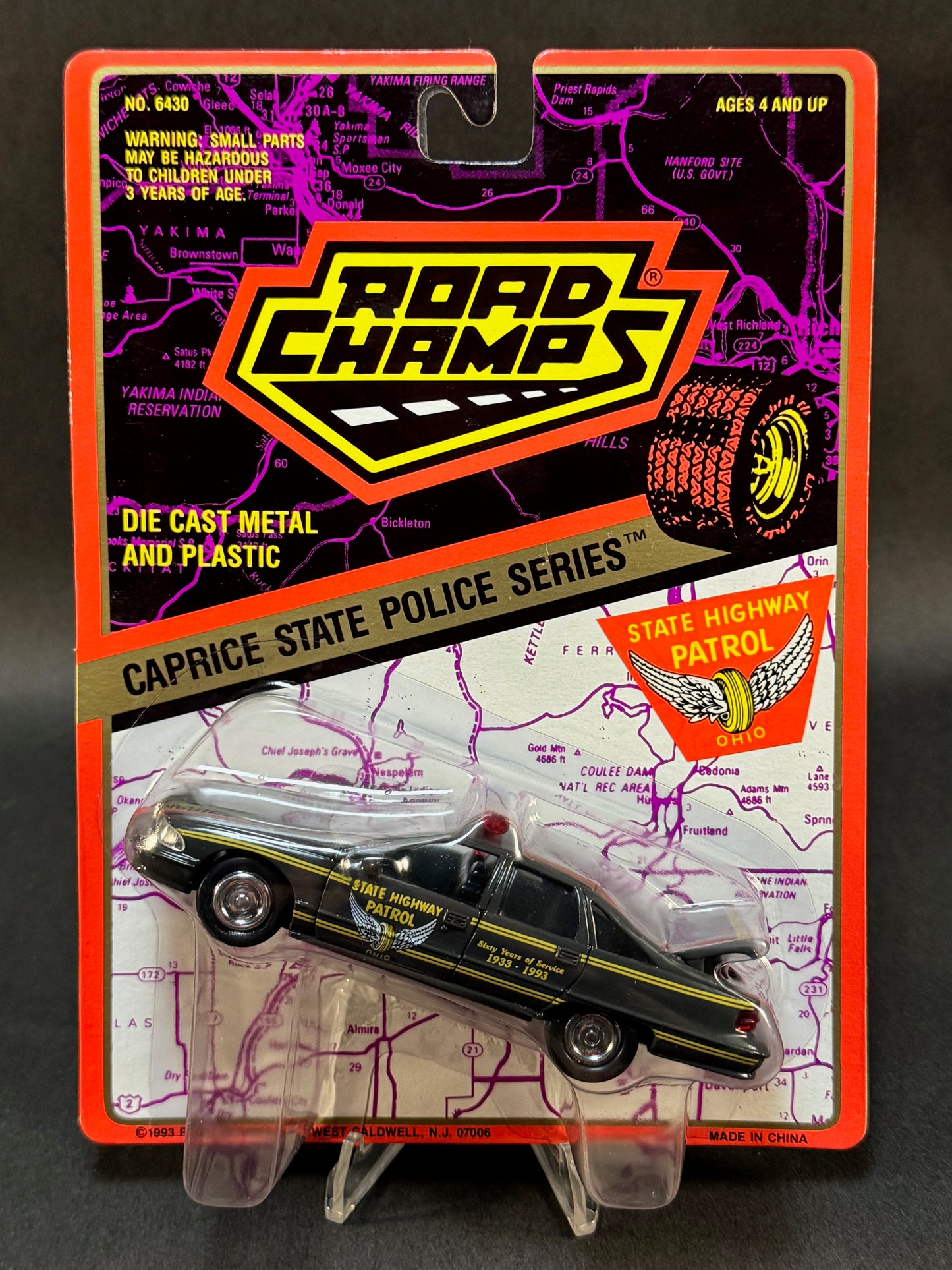 1993 Road Champs Caprice State Police Series Ohio State Highway Patrol, Gray